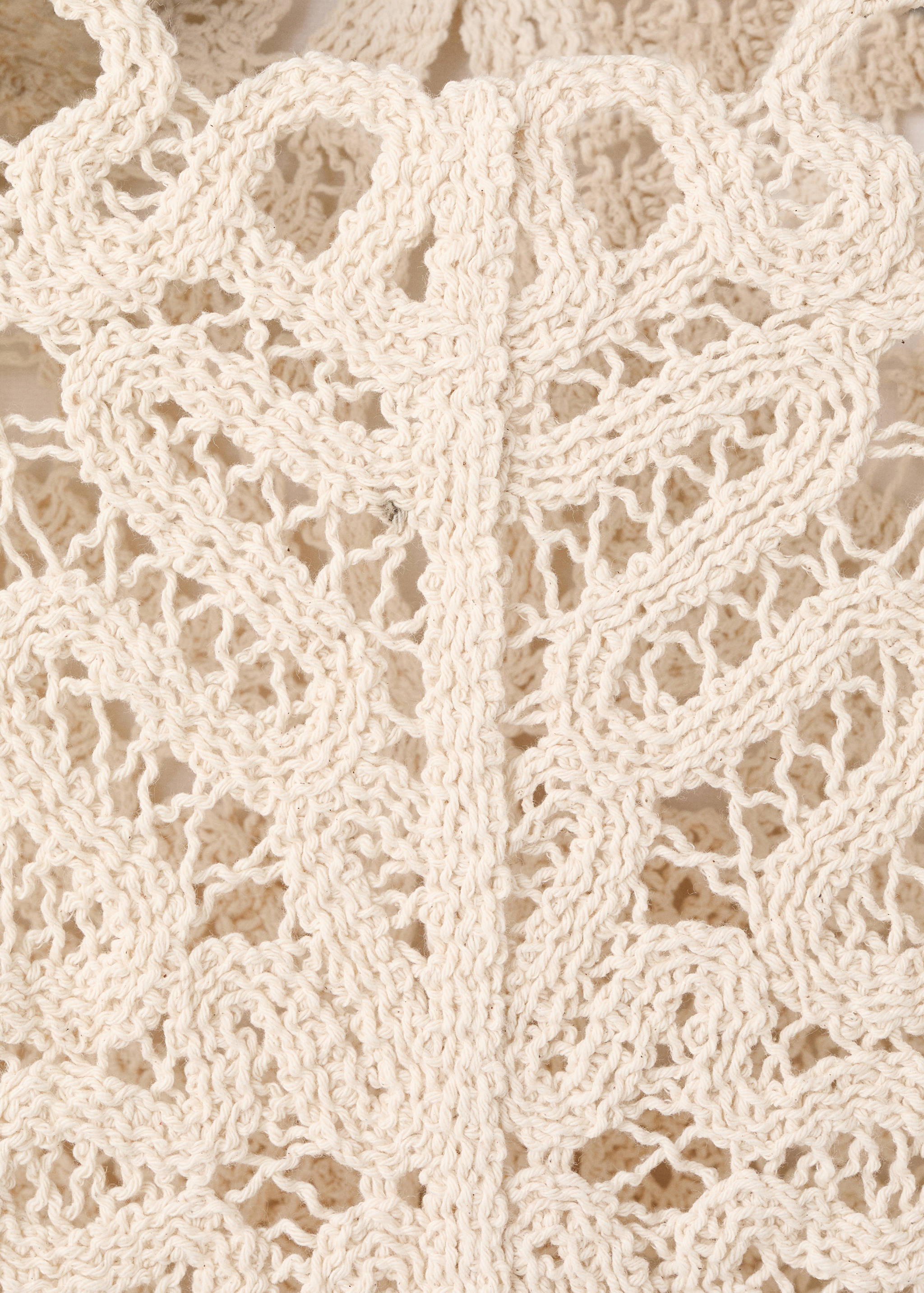 Openwork knit top - Details of the article 8