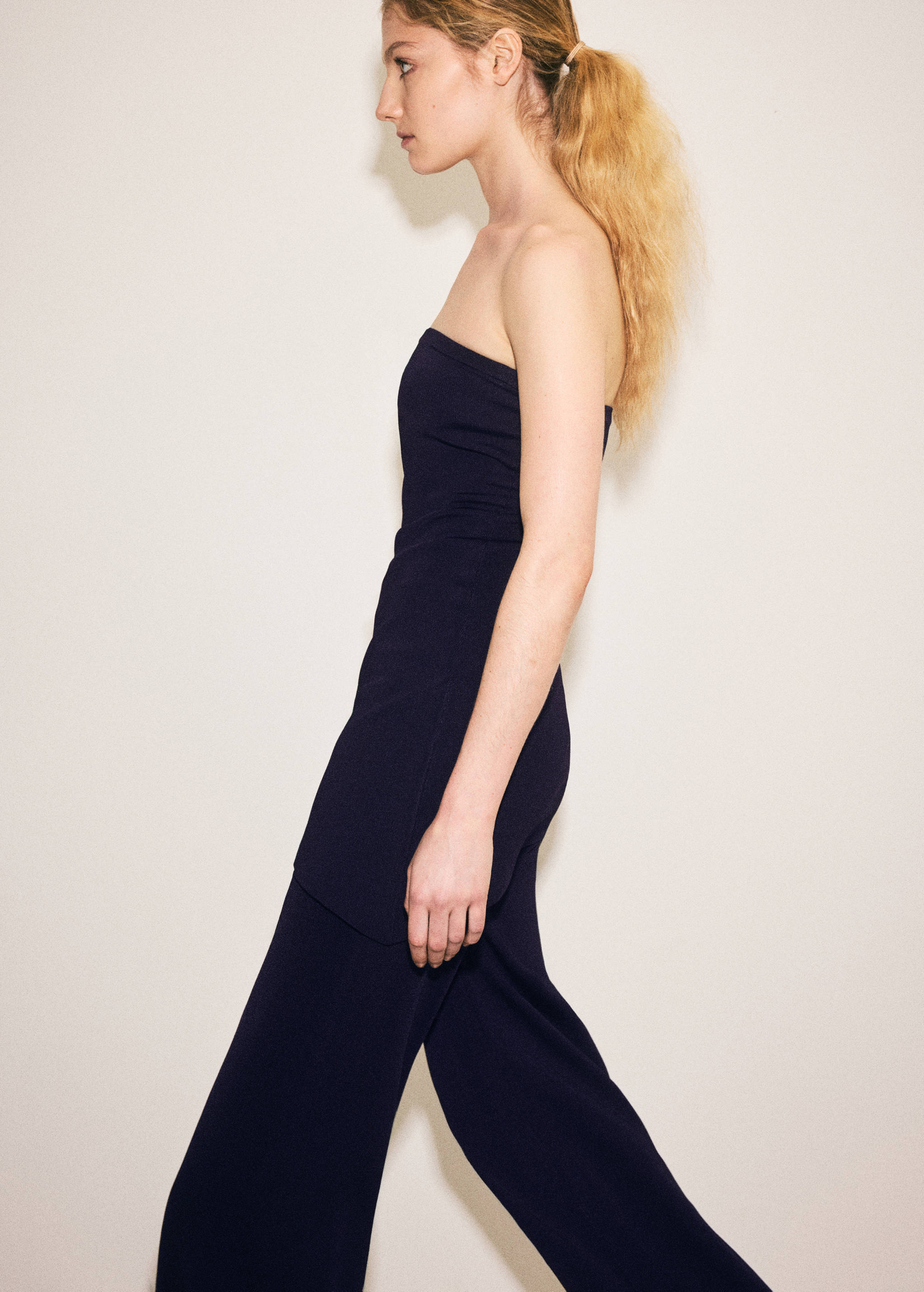 Top asimétrico punto fino - Plano medio