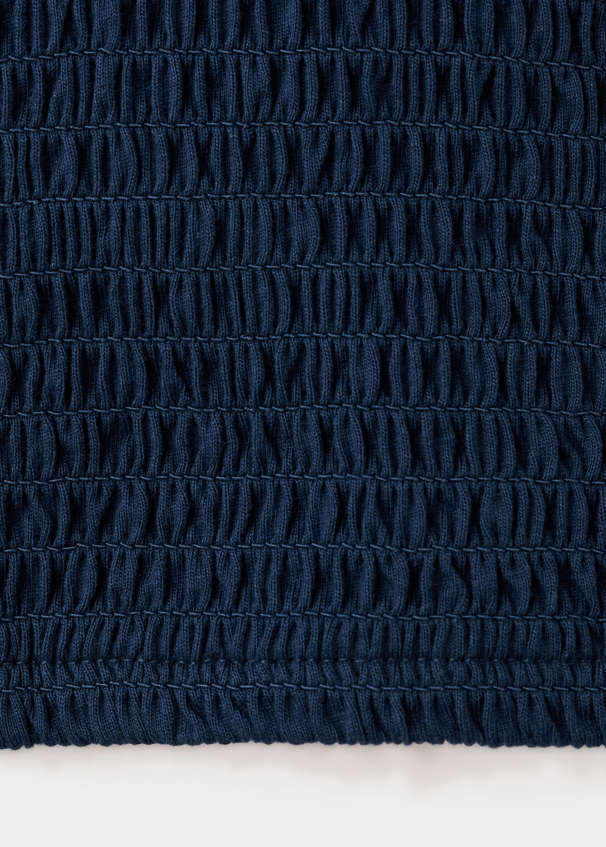 Топ с V-образным вырезом и сборками - Деталь изделия 8