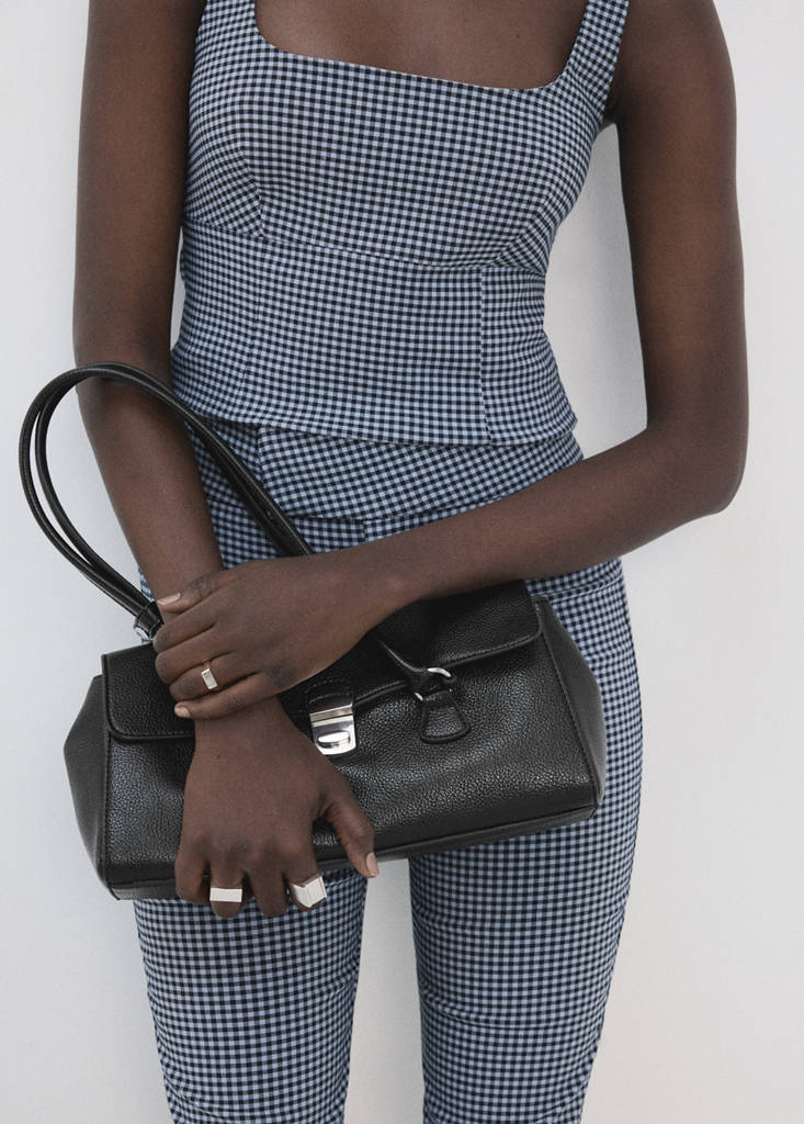 Vichy Top — Blue