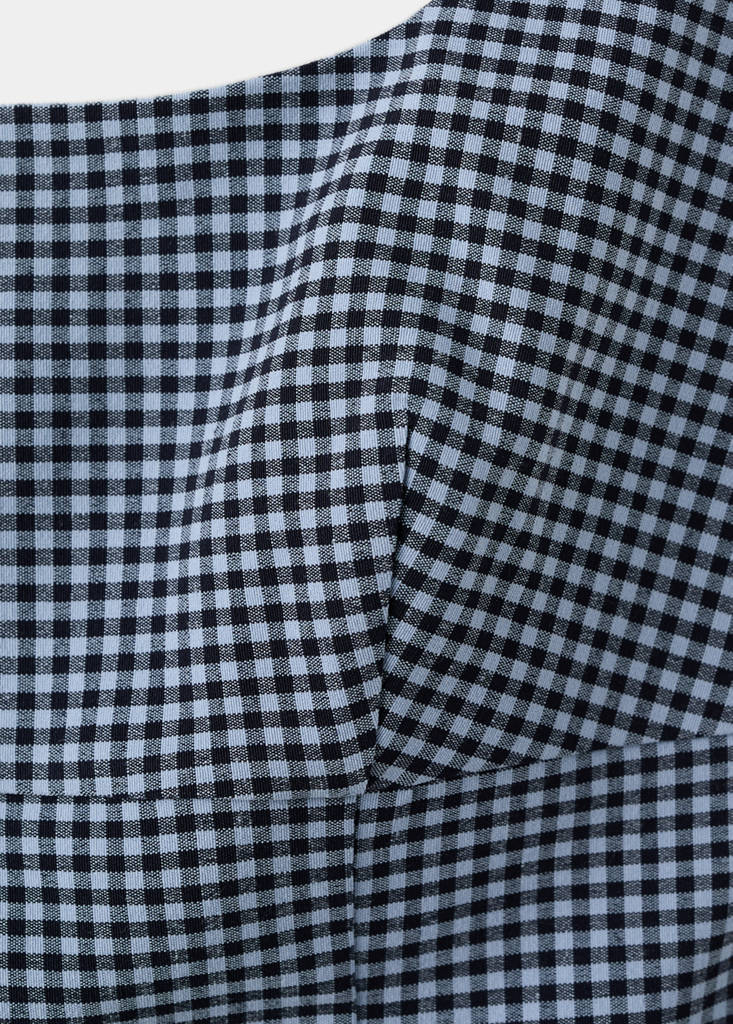 Vichy Top — Blue