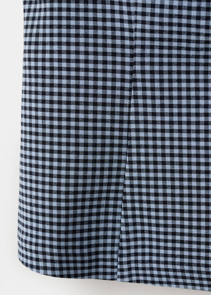 Vichy Top — Blue