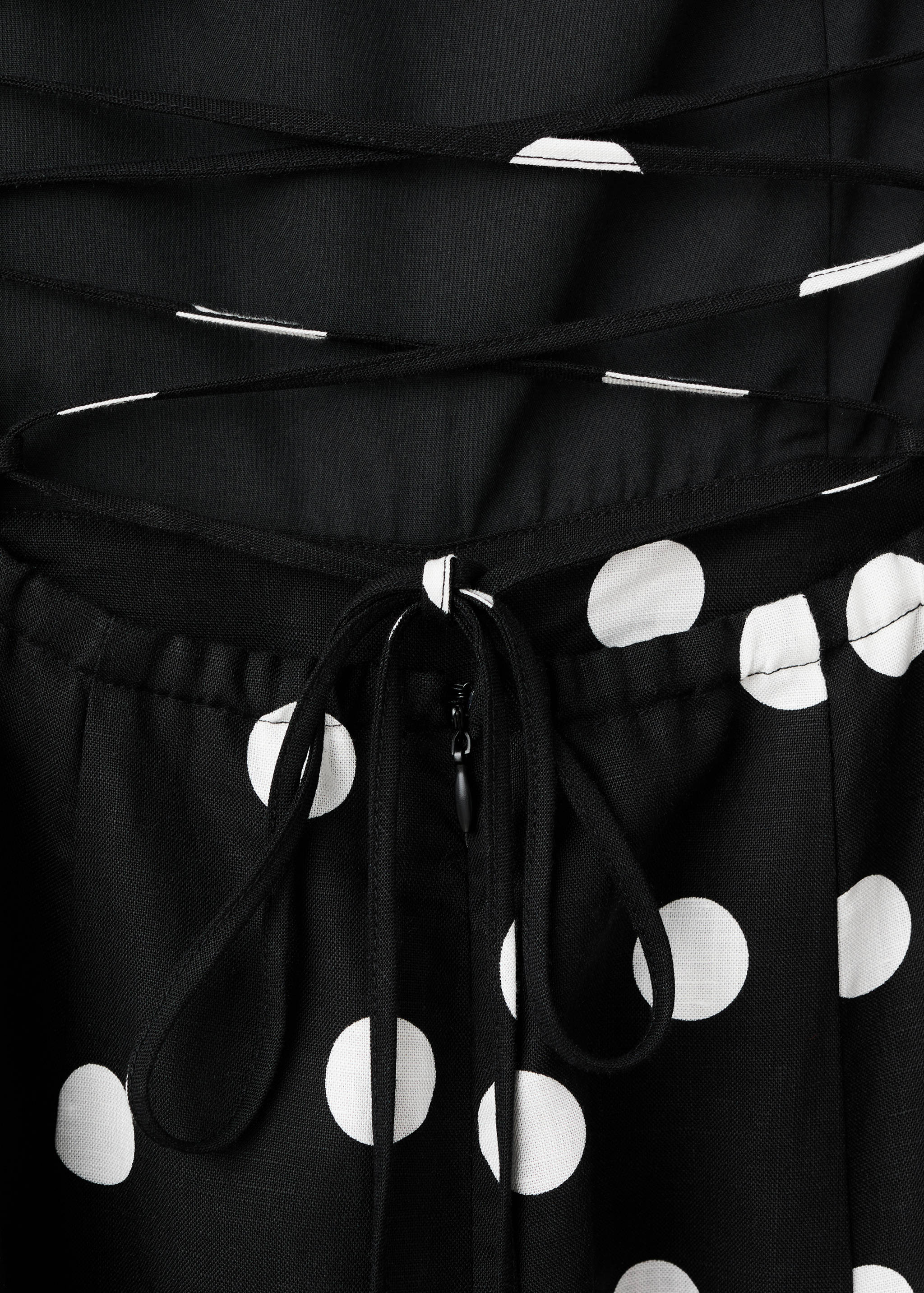 Robe en lyocell à pois - Détail de l'article 8