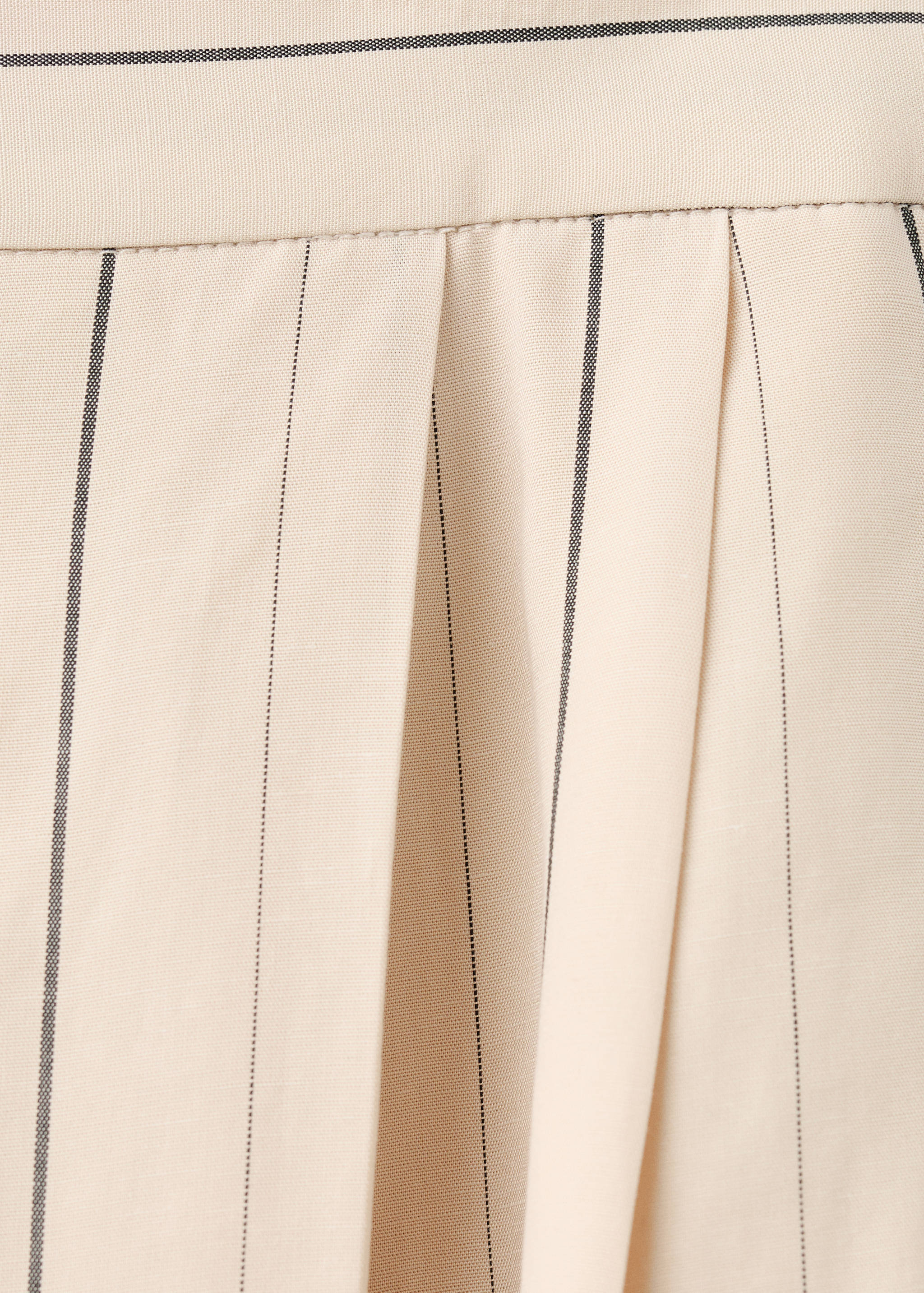 Striped lyocell balloon pants - Details of the article 0