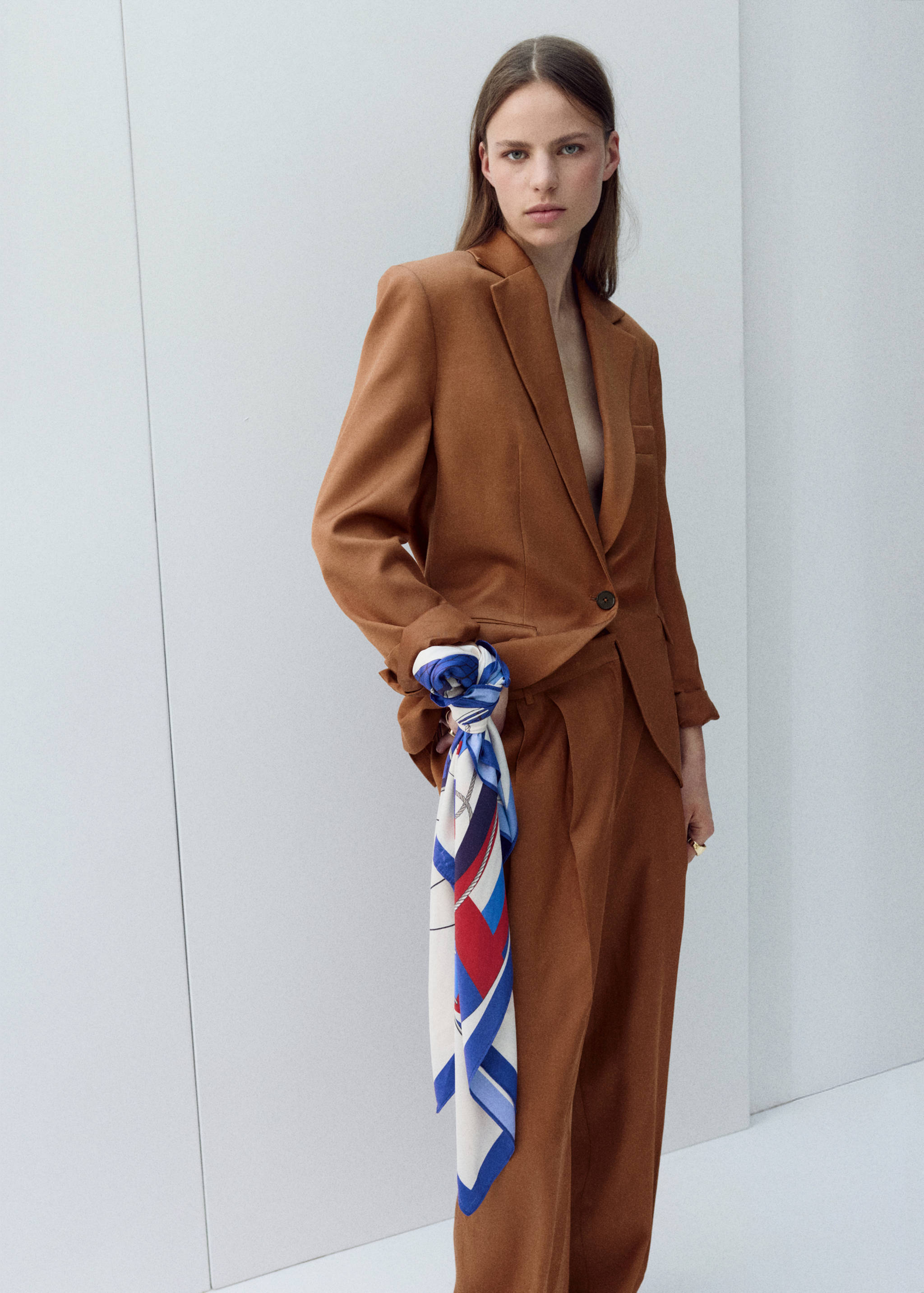 Pantalón traje recto - Detalle del artículo 1