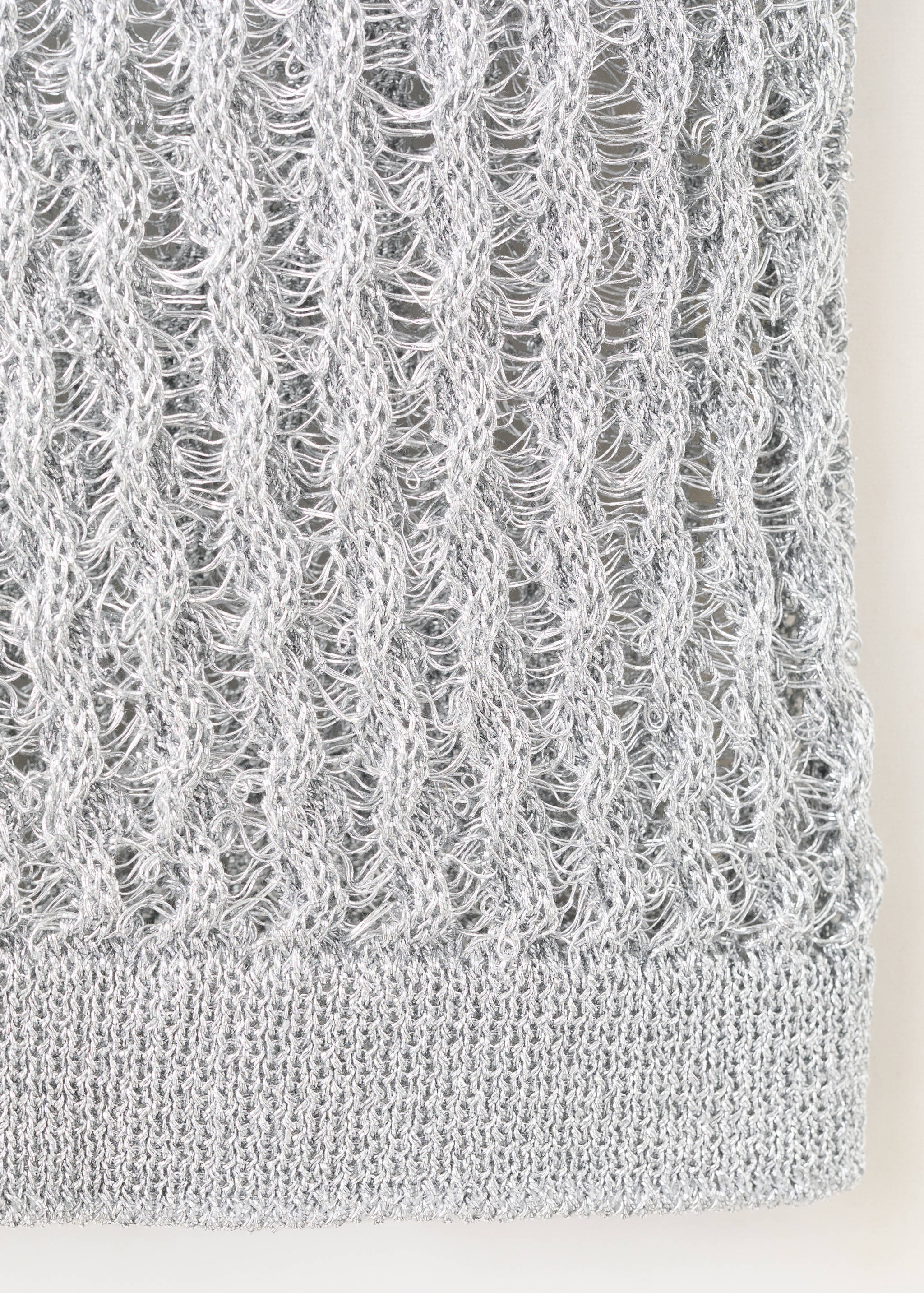 Openwork knit top - Details of the article 0