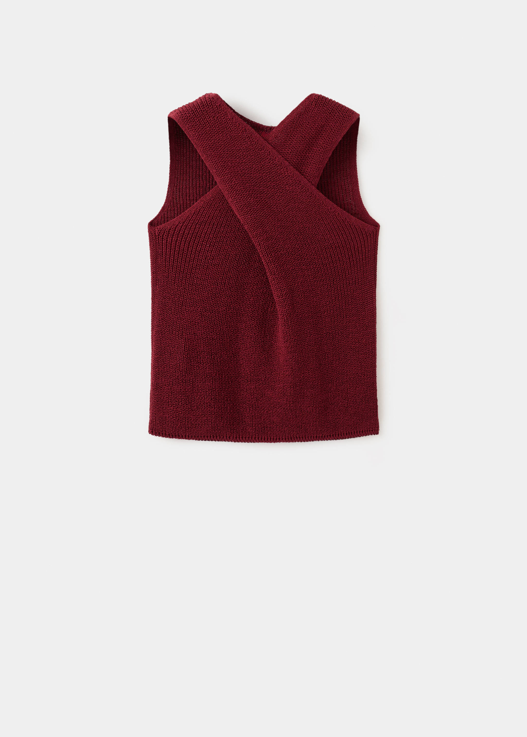 Knitted wrap top - Article without model