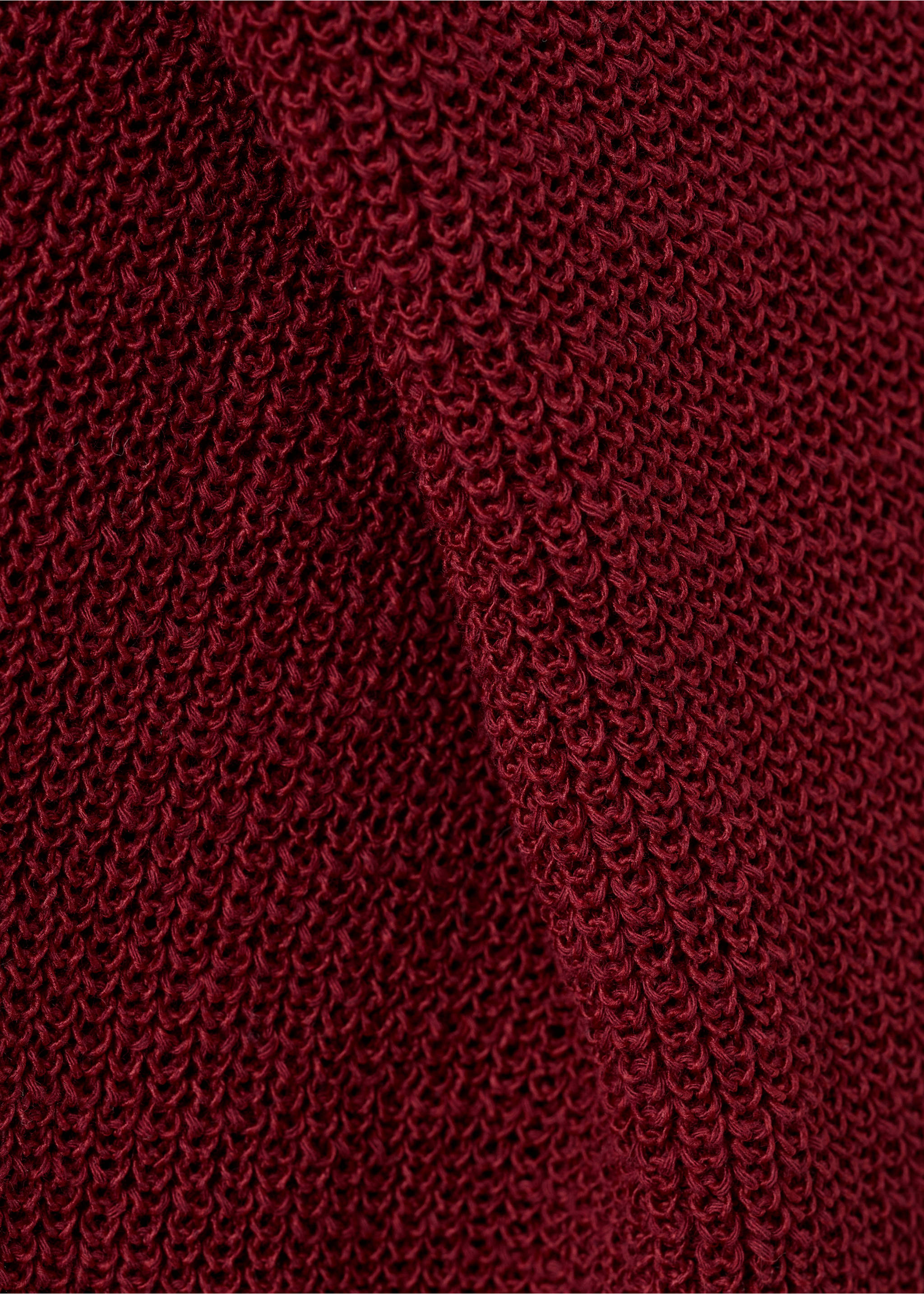 เสื้อถัก Wrap - รายละเอียดของสินค้า 0, สีน้ำตาลอมแดง. Ref: 27017172-00.