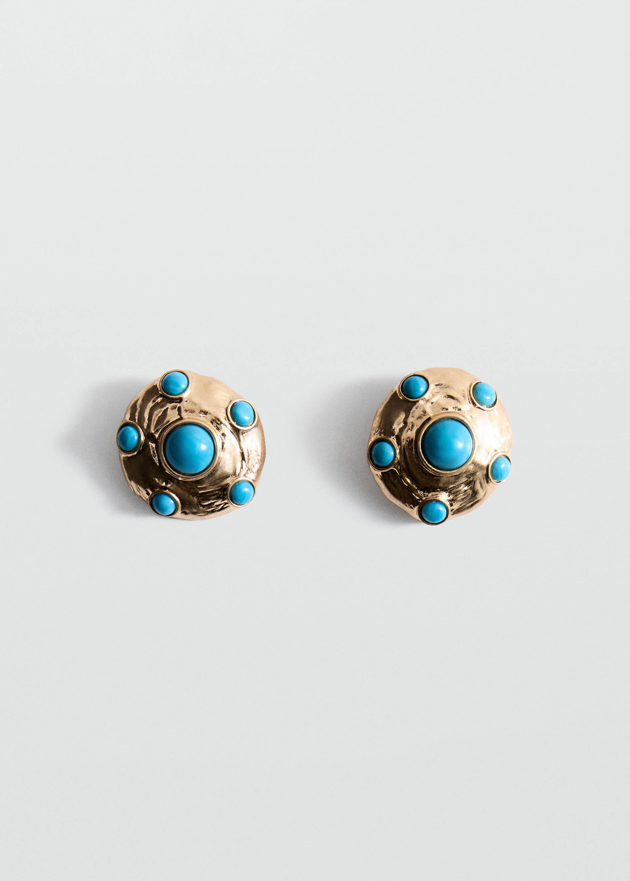 Boucles d'oreilles application résine - Article sans modèle