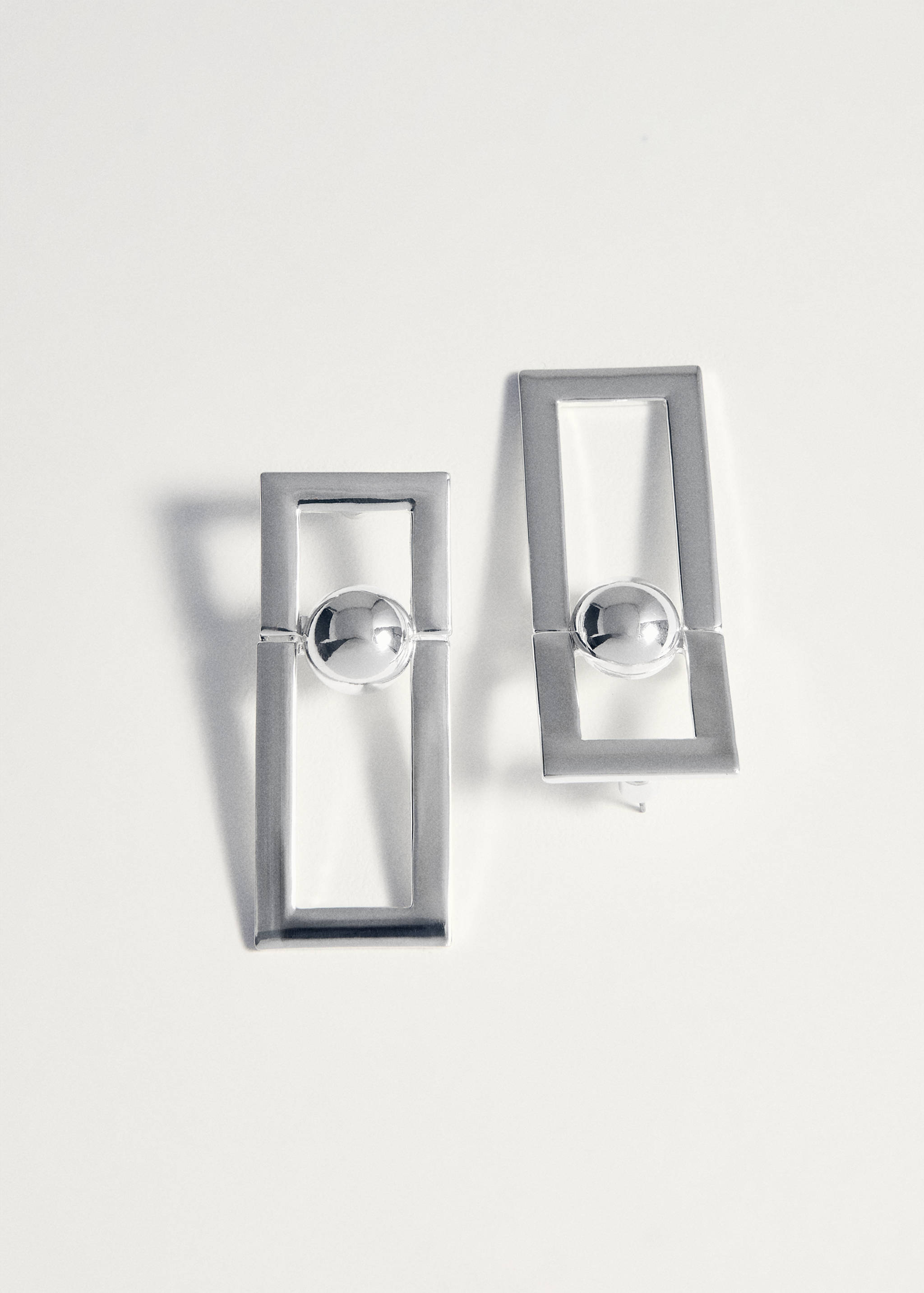 Серьги с металлическими подвесками - Деталь изделия 5