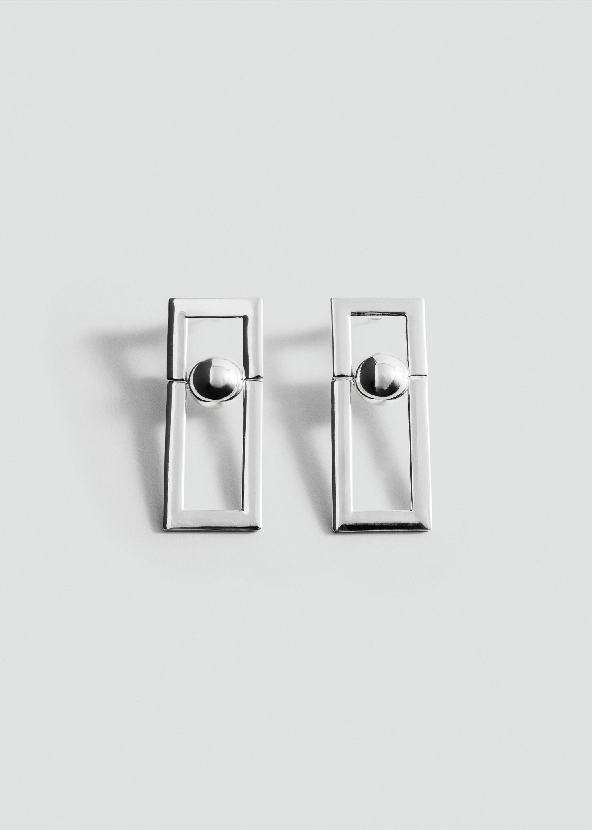 Pendientes colgantes metálicos - Artículo sin modelo, Plata. Ref: 27017796-00.