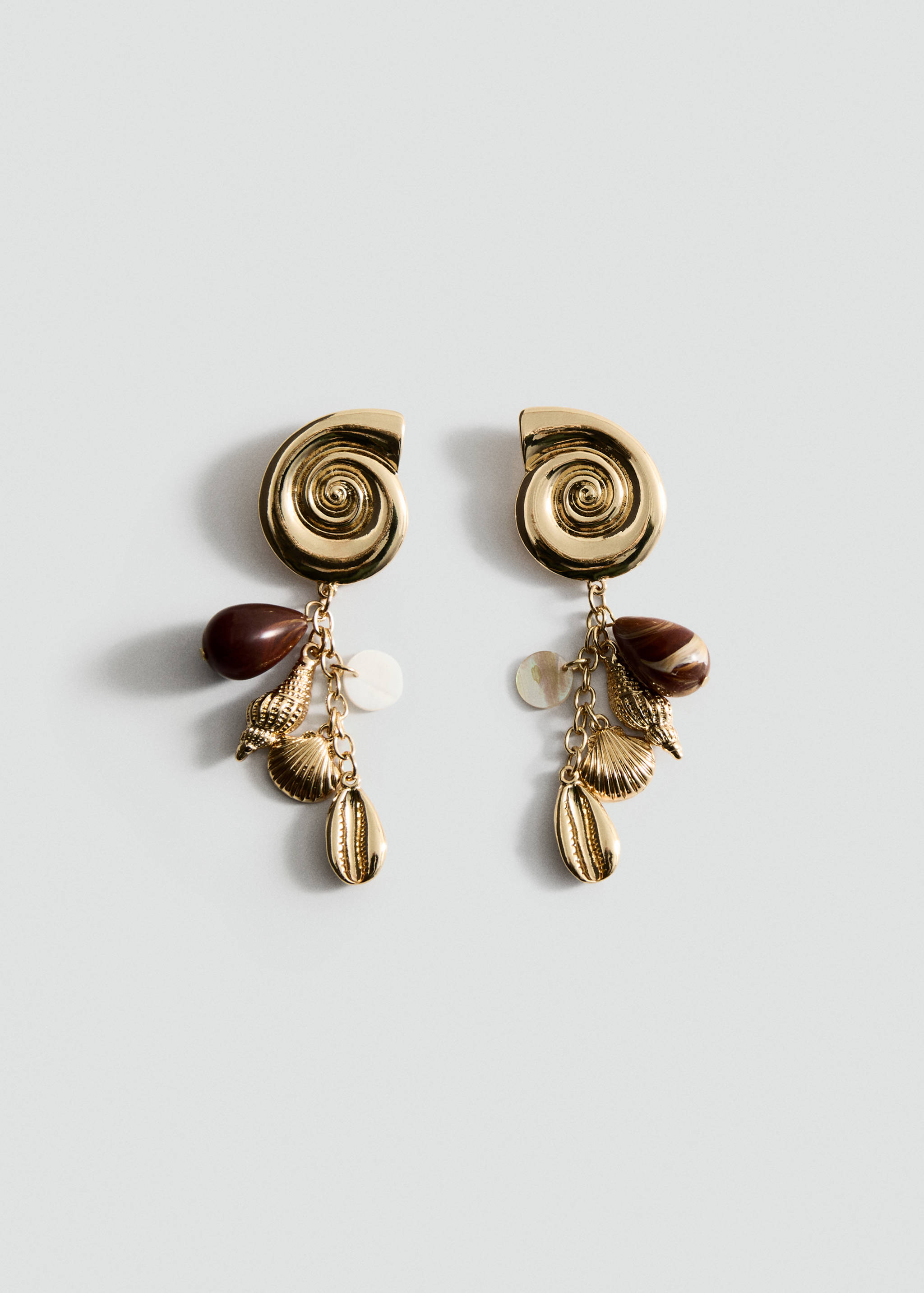 Pendientes colgantes concha - Artículo sin modelo