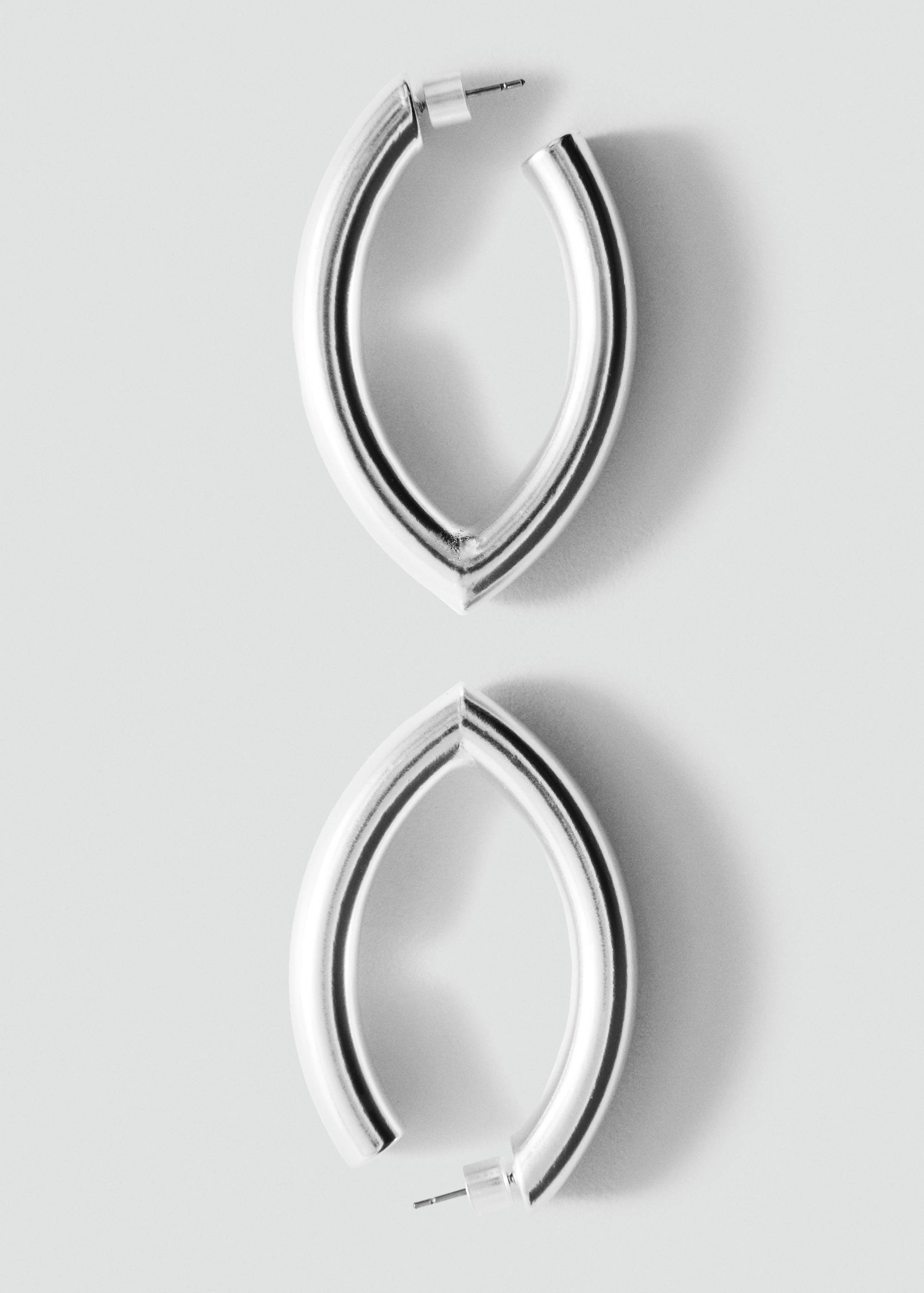 Twisted hoop earrings - Details of the article 1