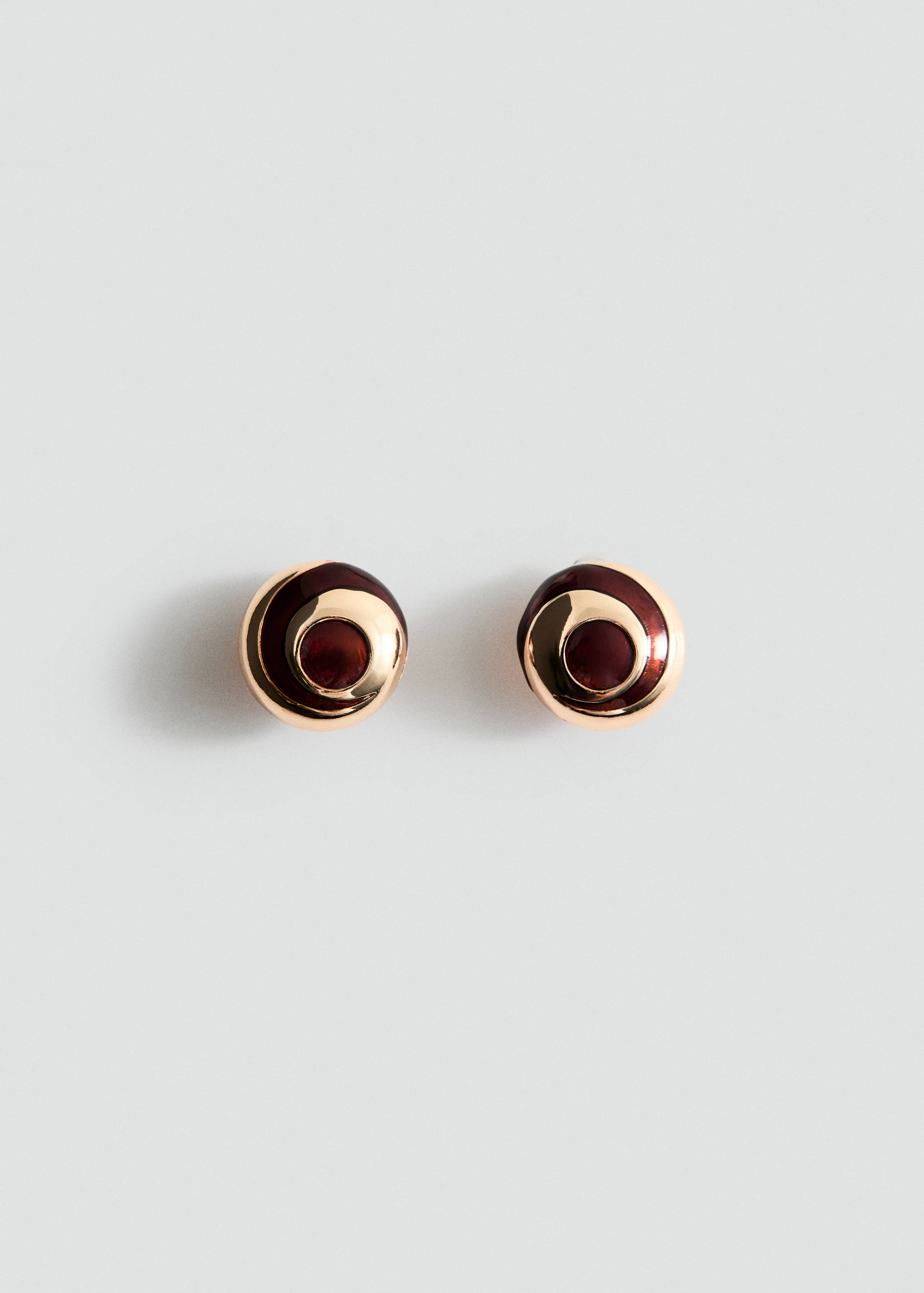 Embossed spiral earrings - Article without model
