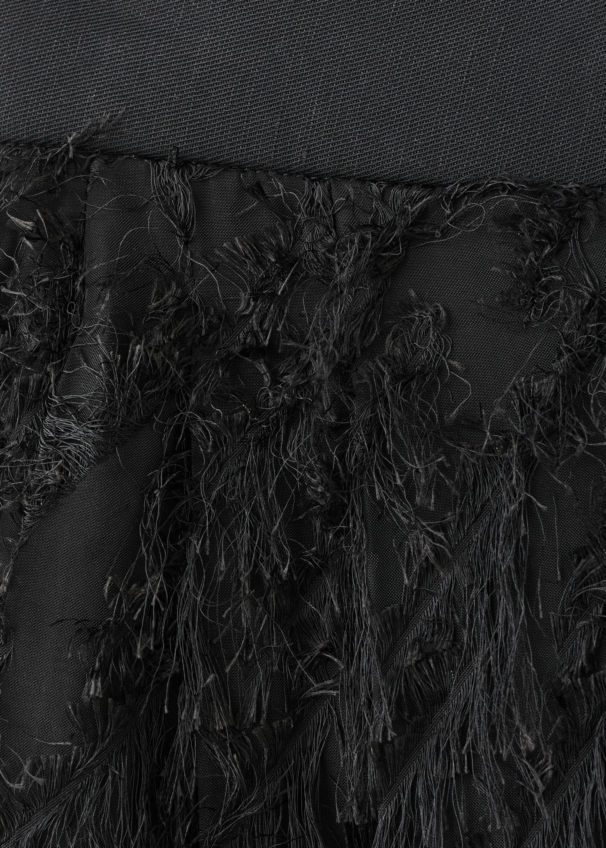 Straight leg trousers with stitching - Details of the article 0