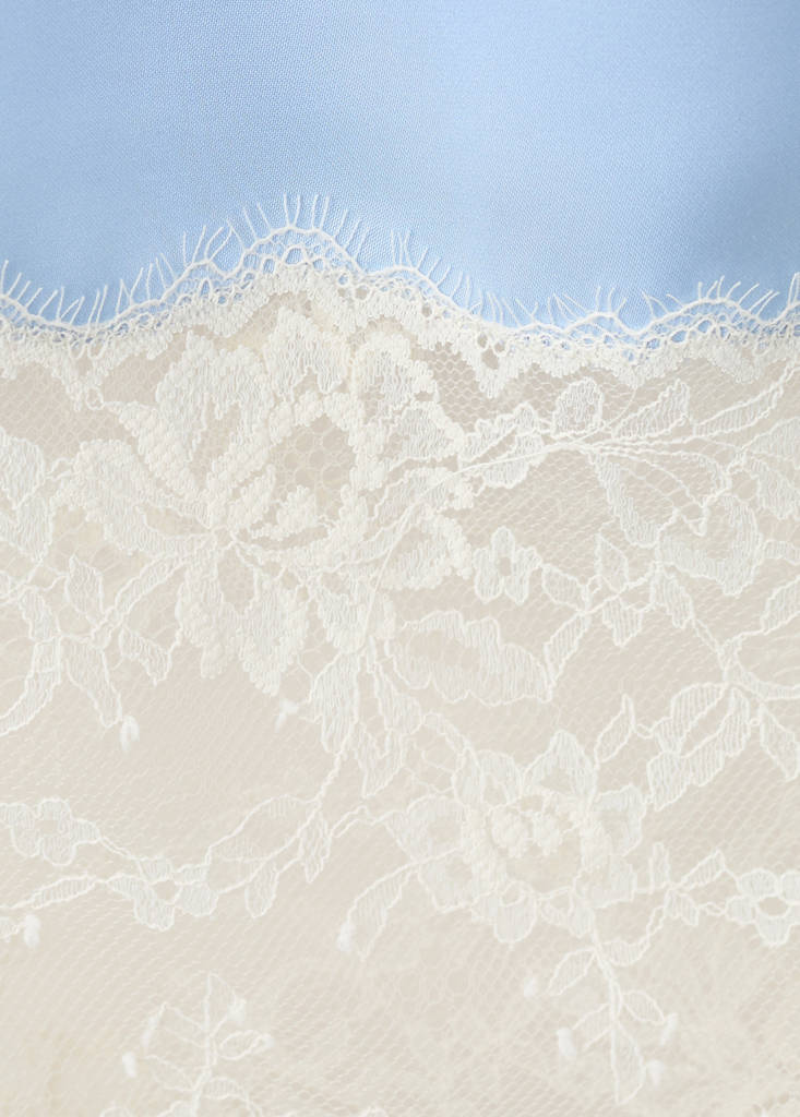 Lace camisole dress — Sky Blue