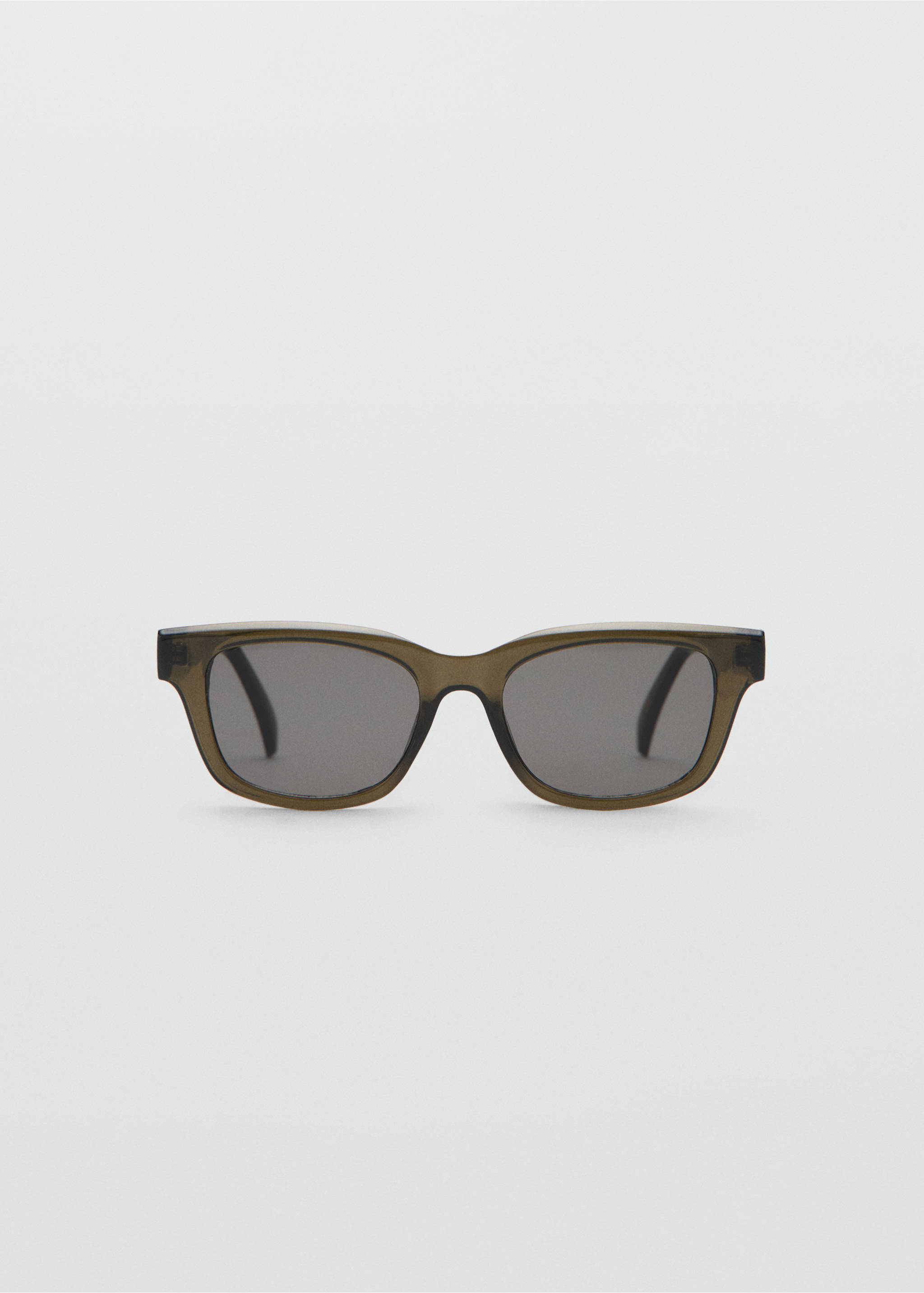 Солнцезащитные очки в пластиковой оправе - Изделие без модели, Зеленый. Ref: 27017893-00.