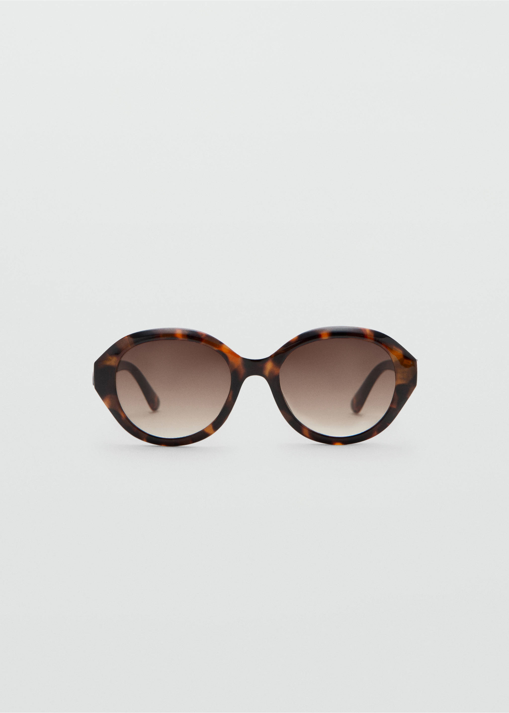 Солнцезащитные очки в пластиковой оправе - Изделие без модели, Шоколадный. Ref: 27017894-00.