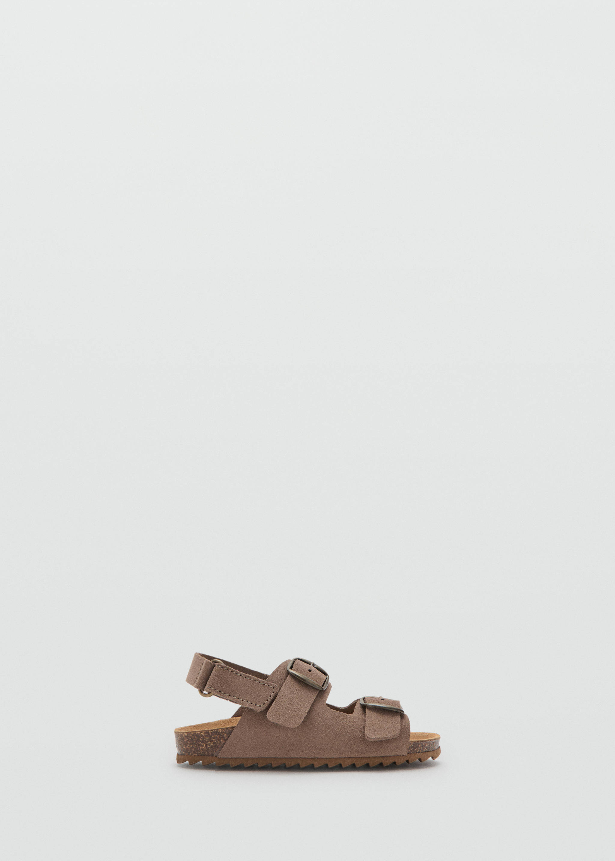 Buckles leather sandal - Article without model