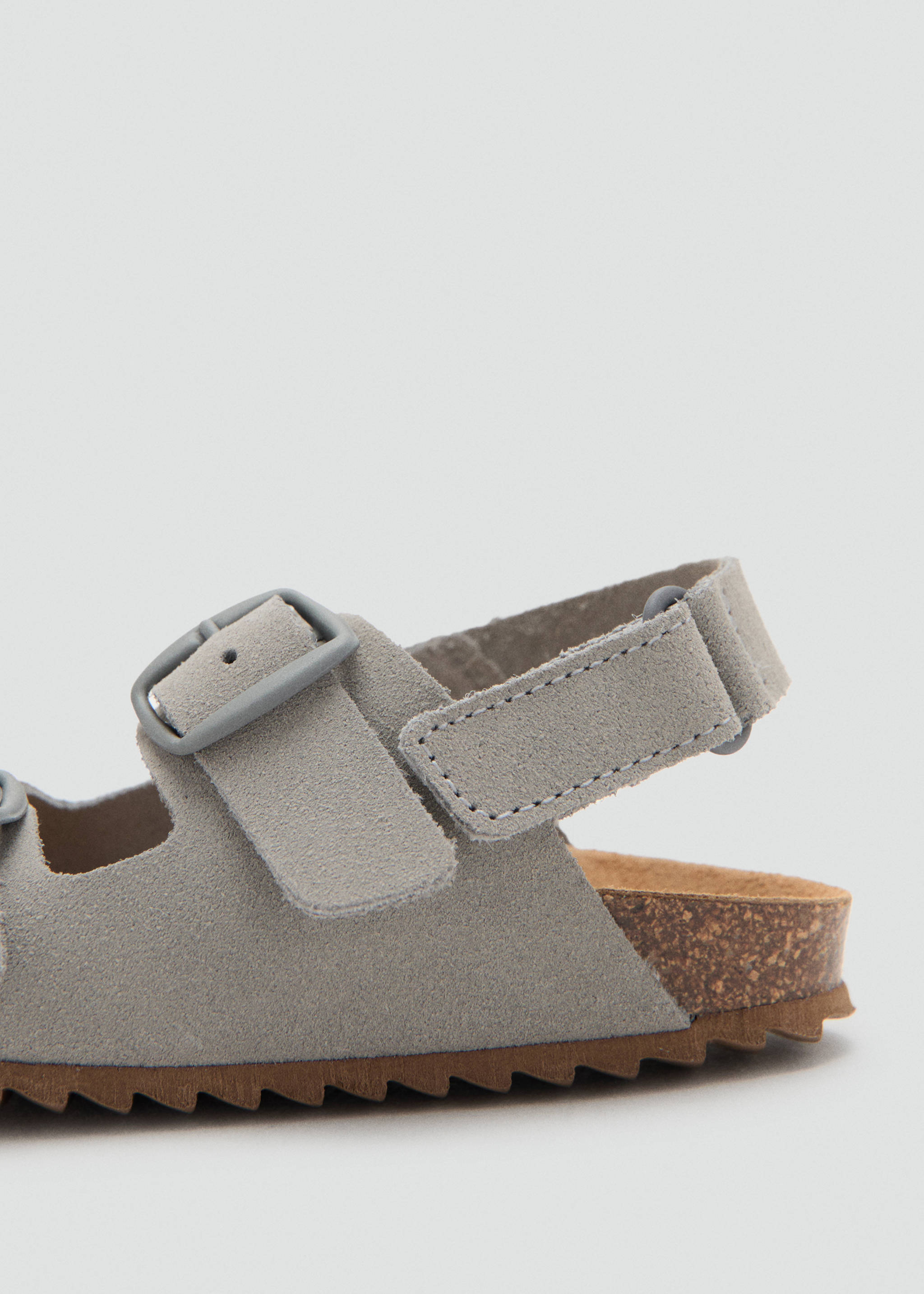 Buckles leather sandal - Details of the article 1