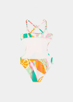 Fruit-print swimming trunks — White 8