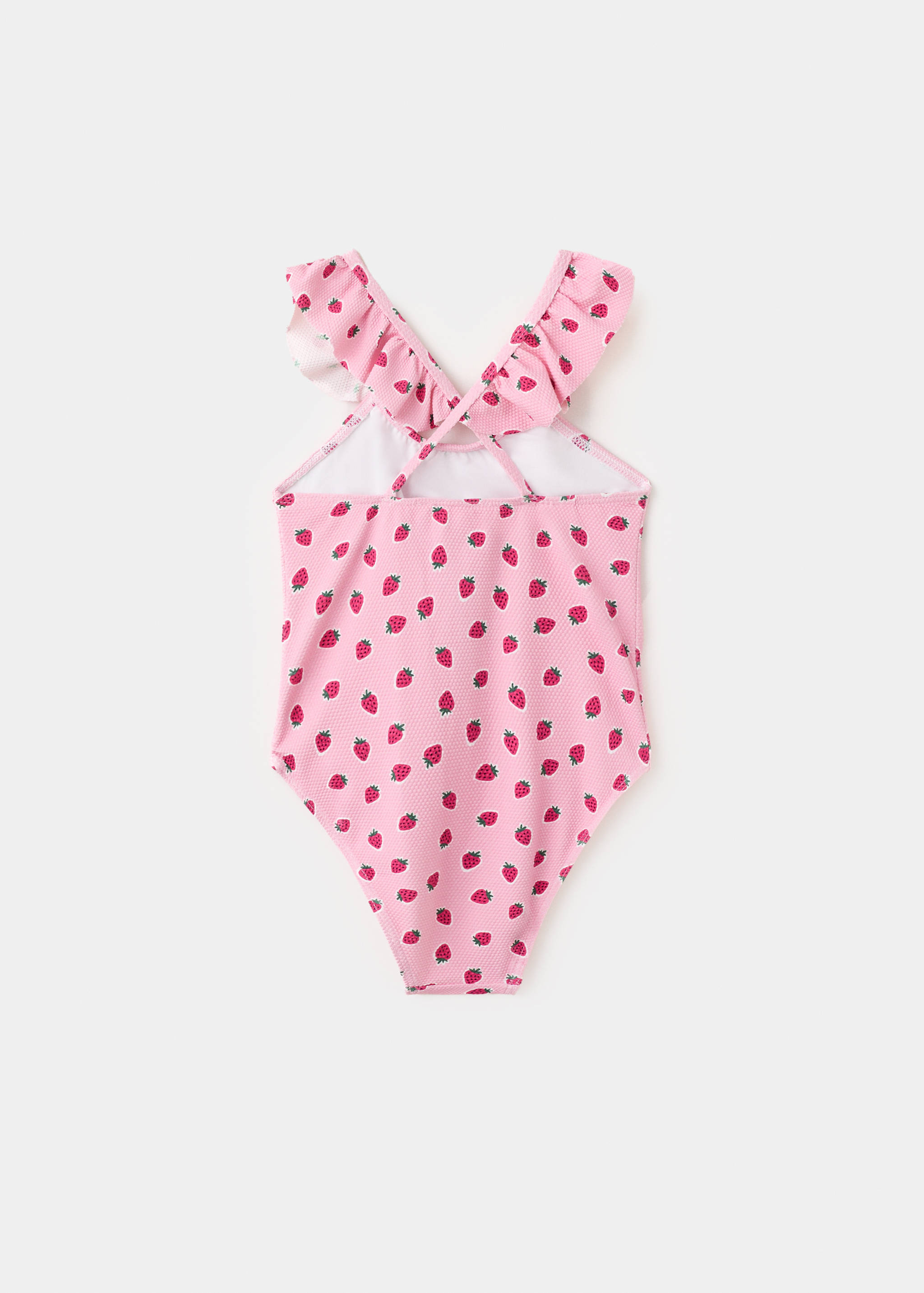 Maillot de bain imprimé fraises - Verso de l’article