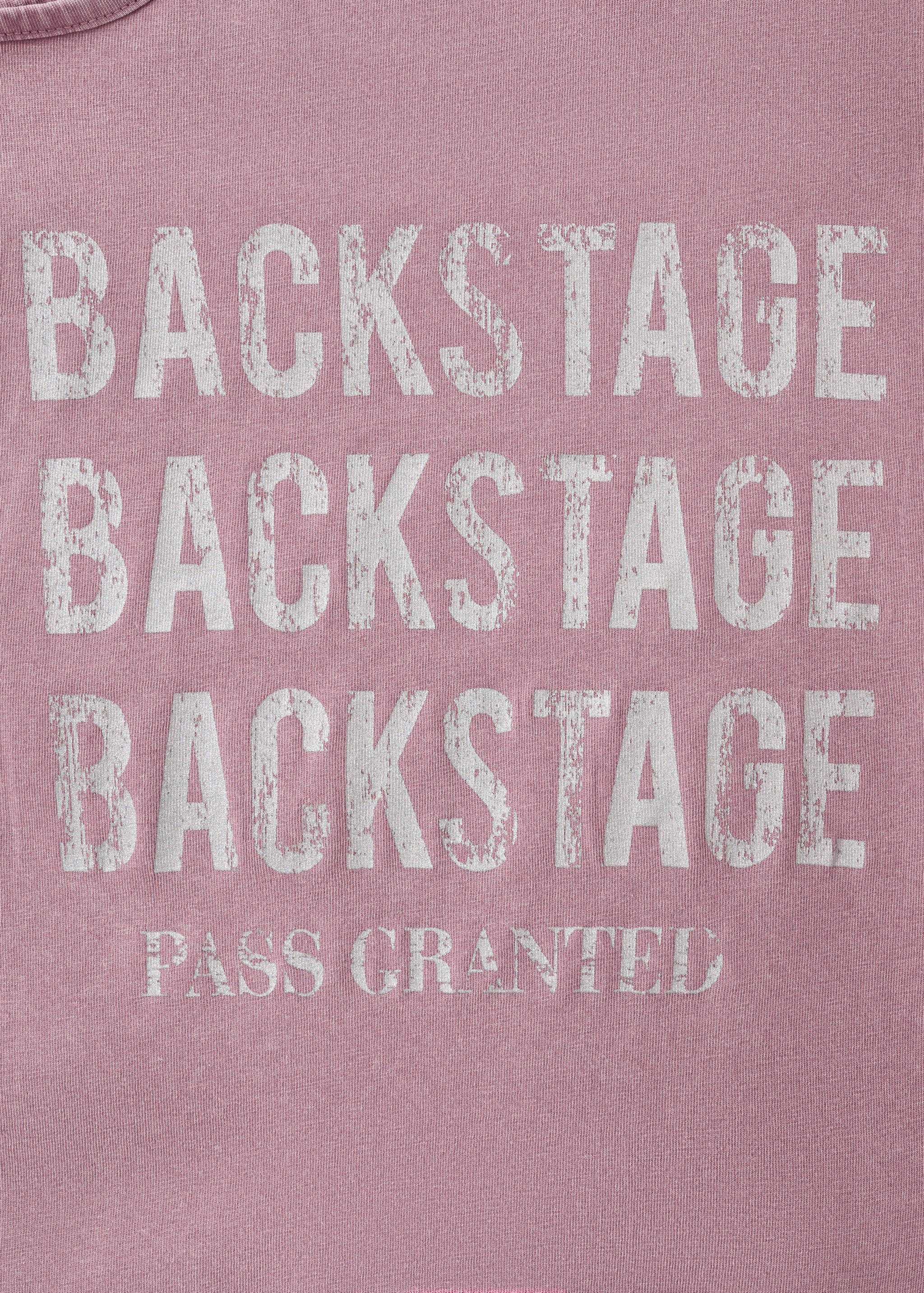 One-shoulder detail T-shirt - Details of the article 0