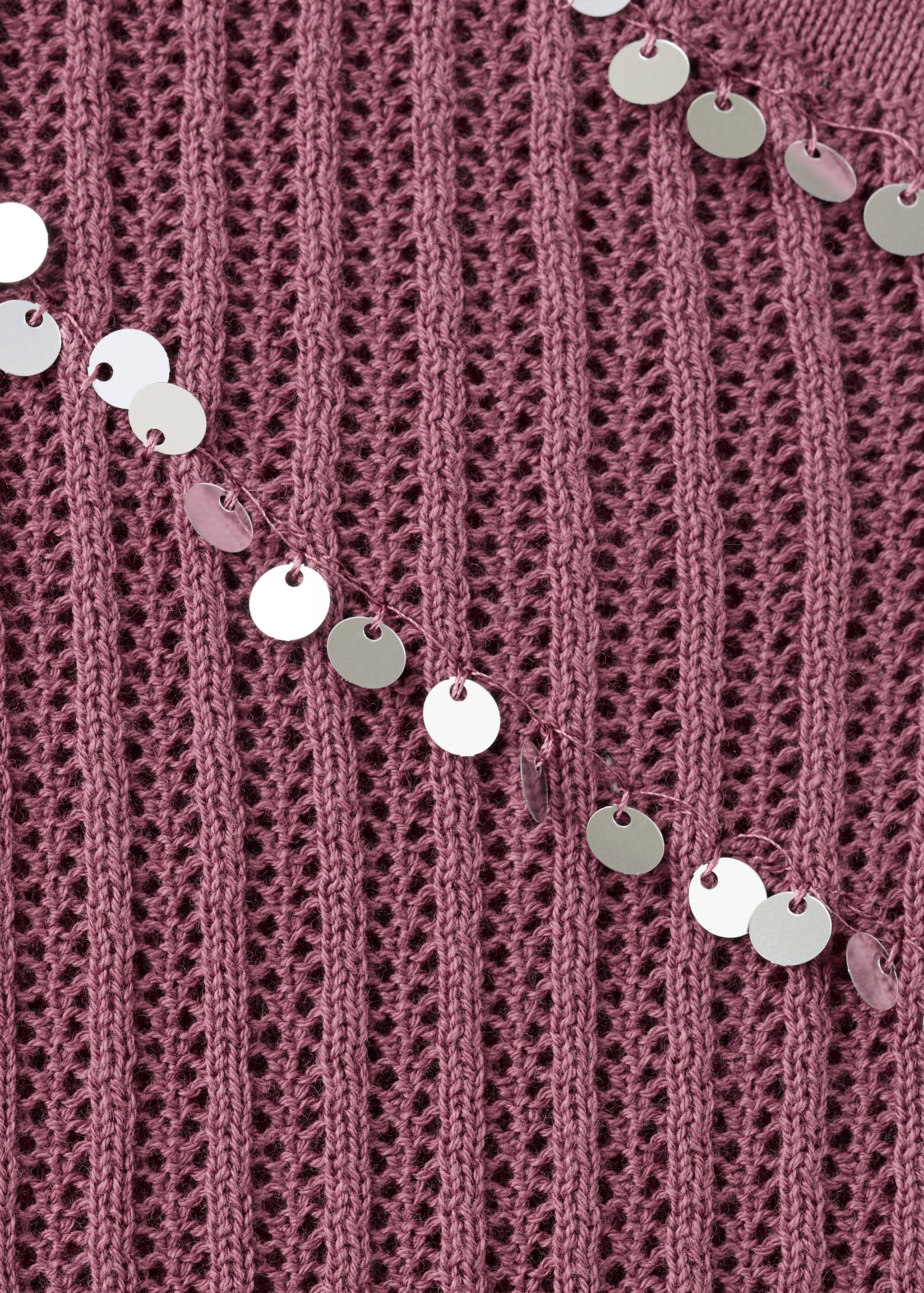 Sequined halter top - Details of the article 0