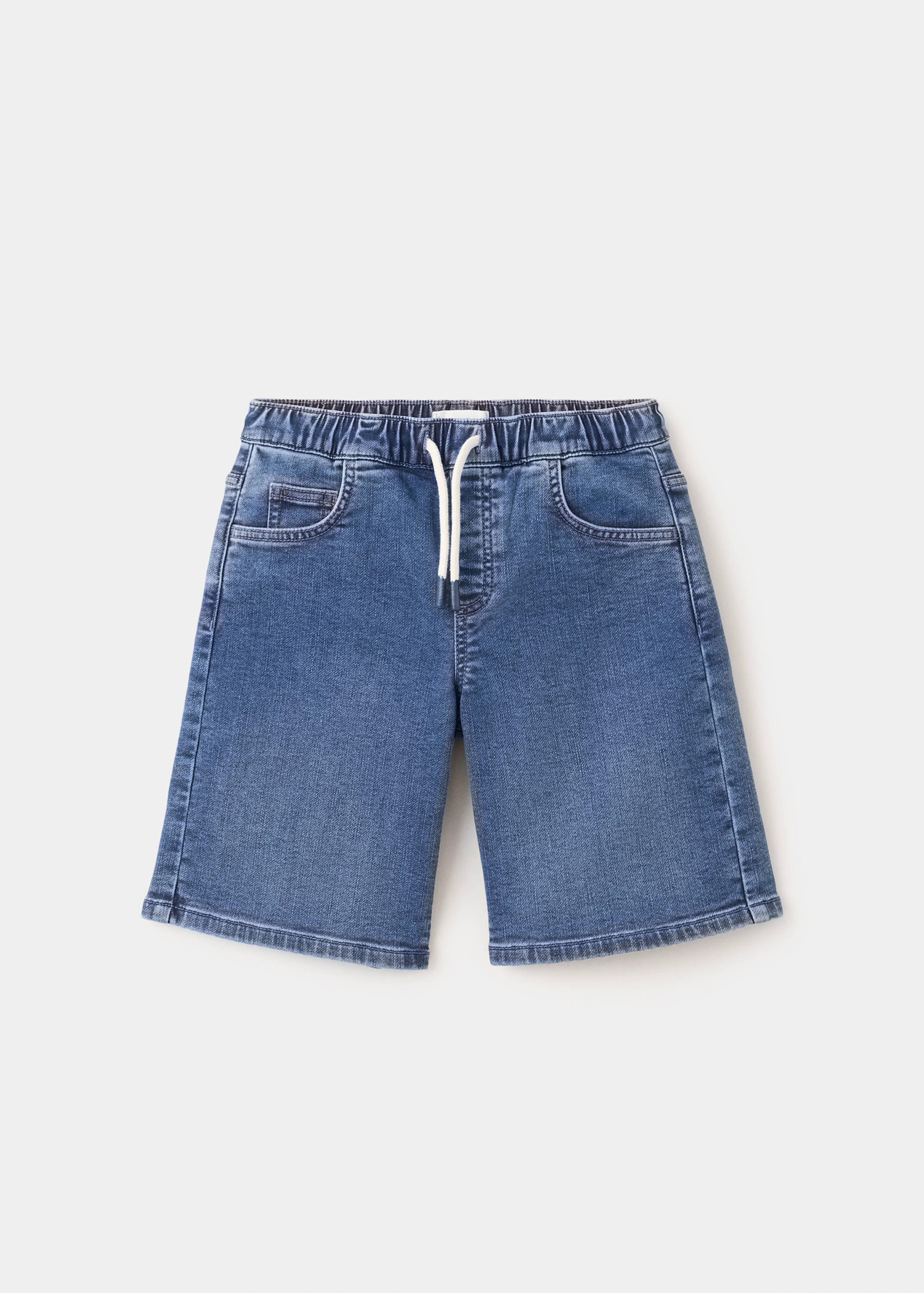 Bermudas vaqueras cintura elástica - Artículo sin modelo
