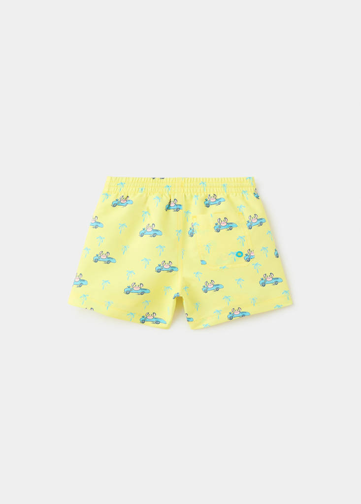 Bañador estampado cangrejos