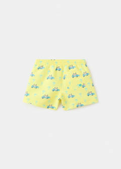Crab-print swimsuit — Pastel Yellow 5