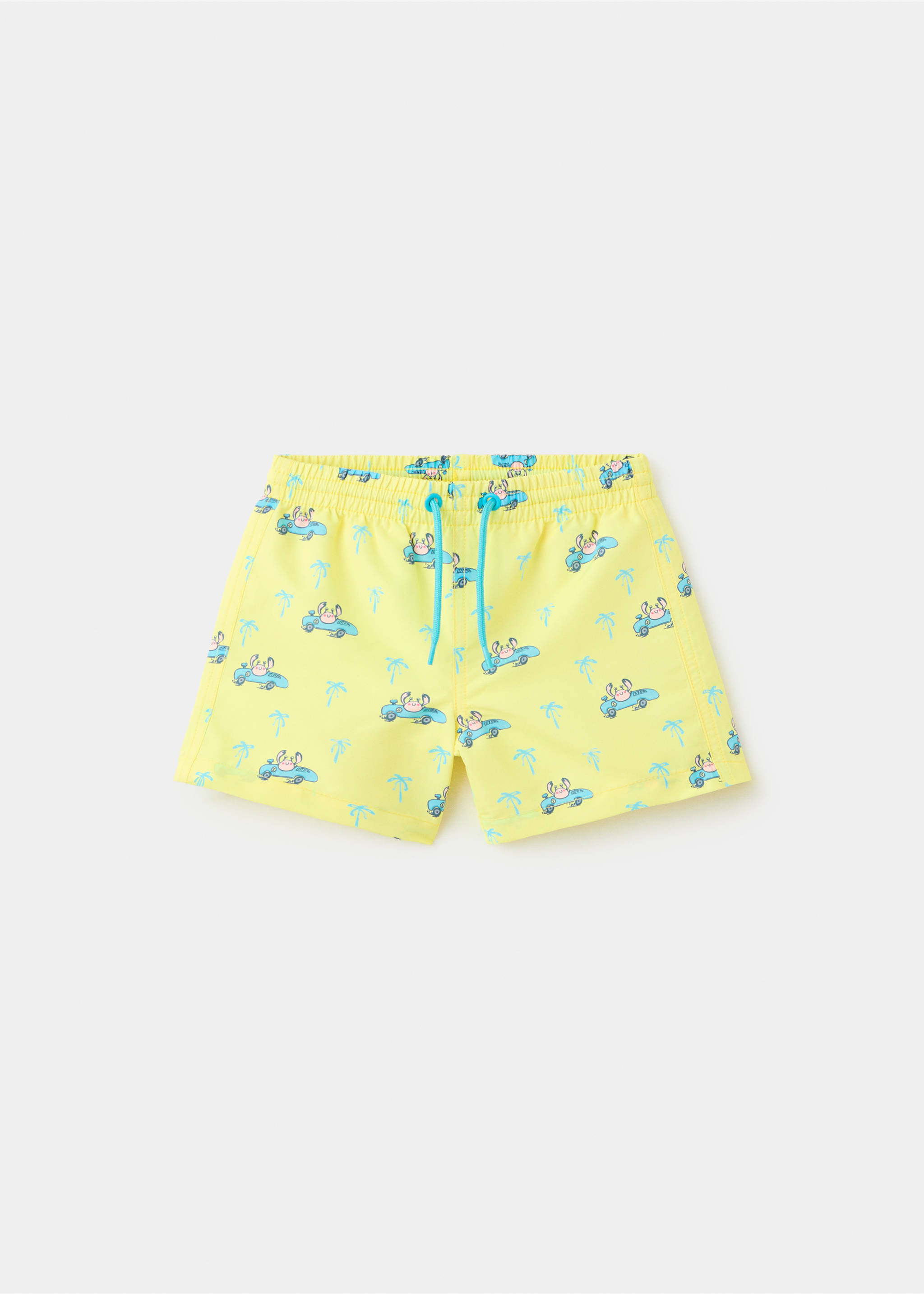 Bañador estampado cangrejos - Artículo sin modelo, Amarillo pastel. Ref: 27017917-00.