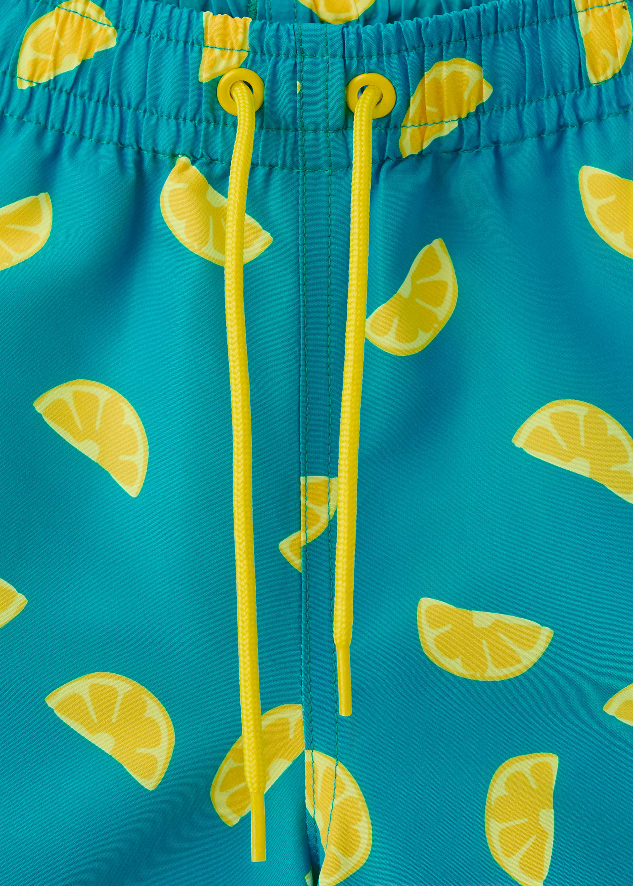 Lemon-print swimming trunks - Details of the article 8