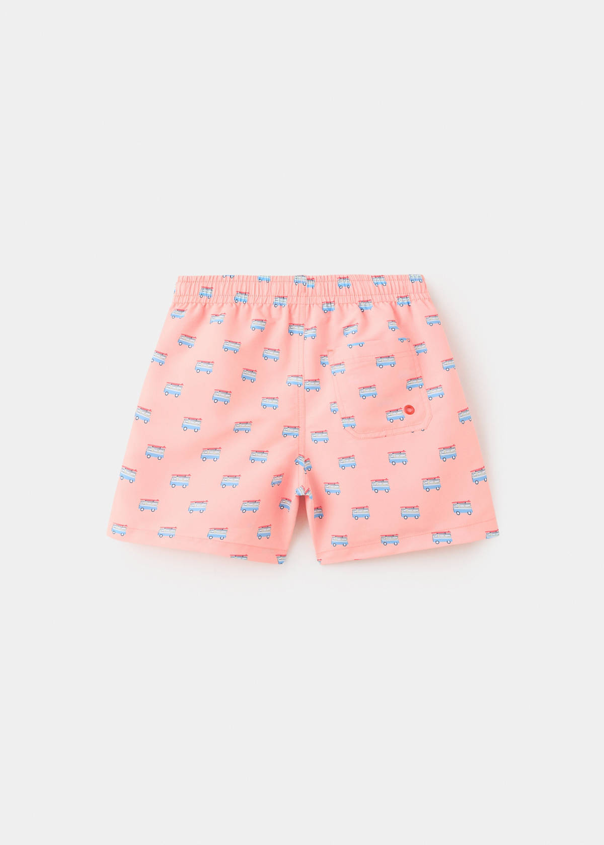 Printed swimming trunks — Pastel Orange