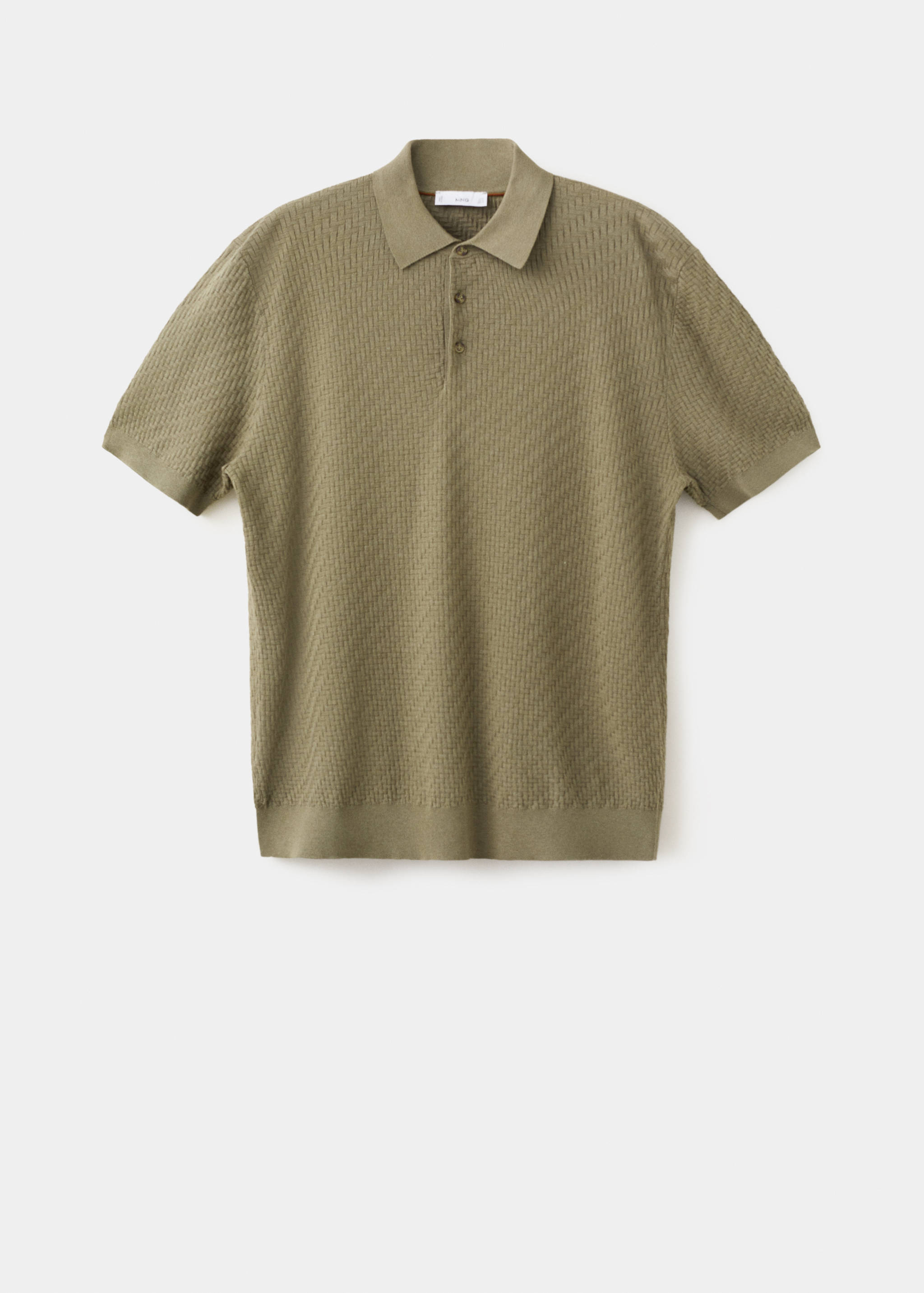 Polo punto fino estructura - Artículo sin modelo