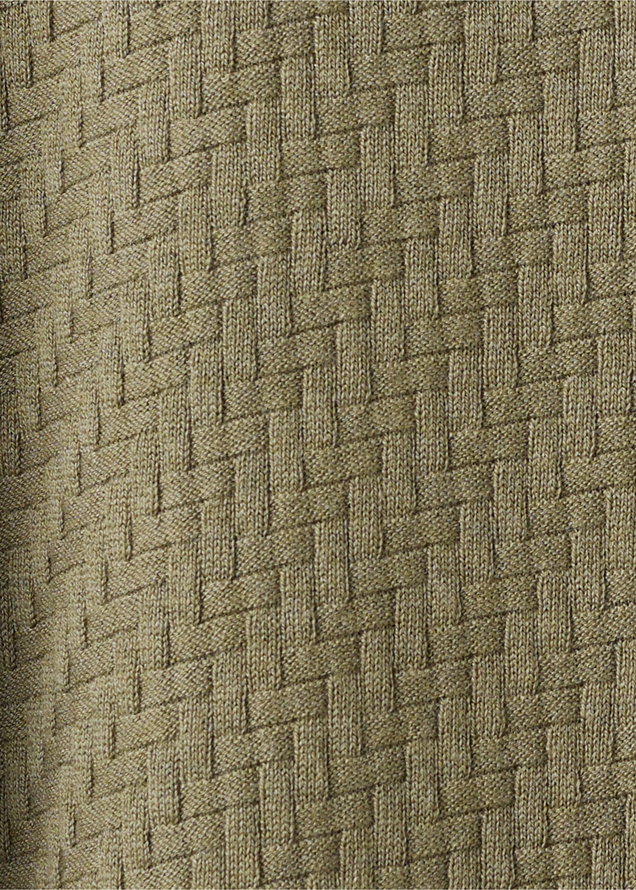 Polo maille fine structuré - Détail de l'article 0, Kaki. Ref: 27017920-00.