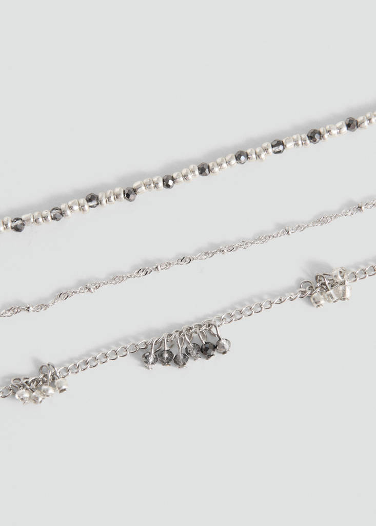 Collar múltiple colgante