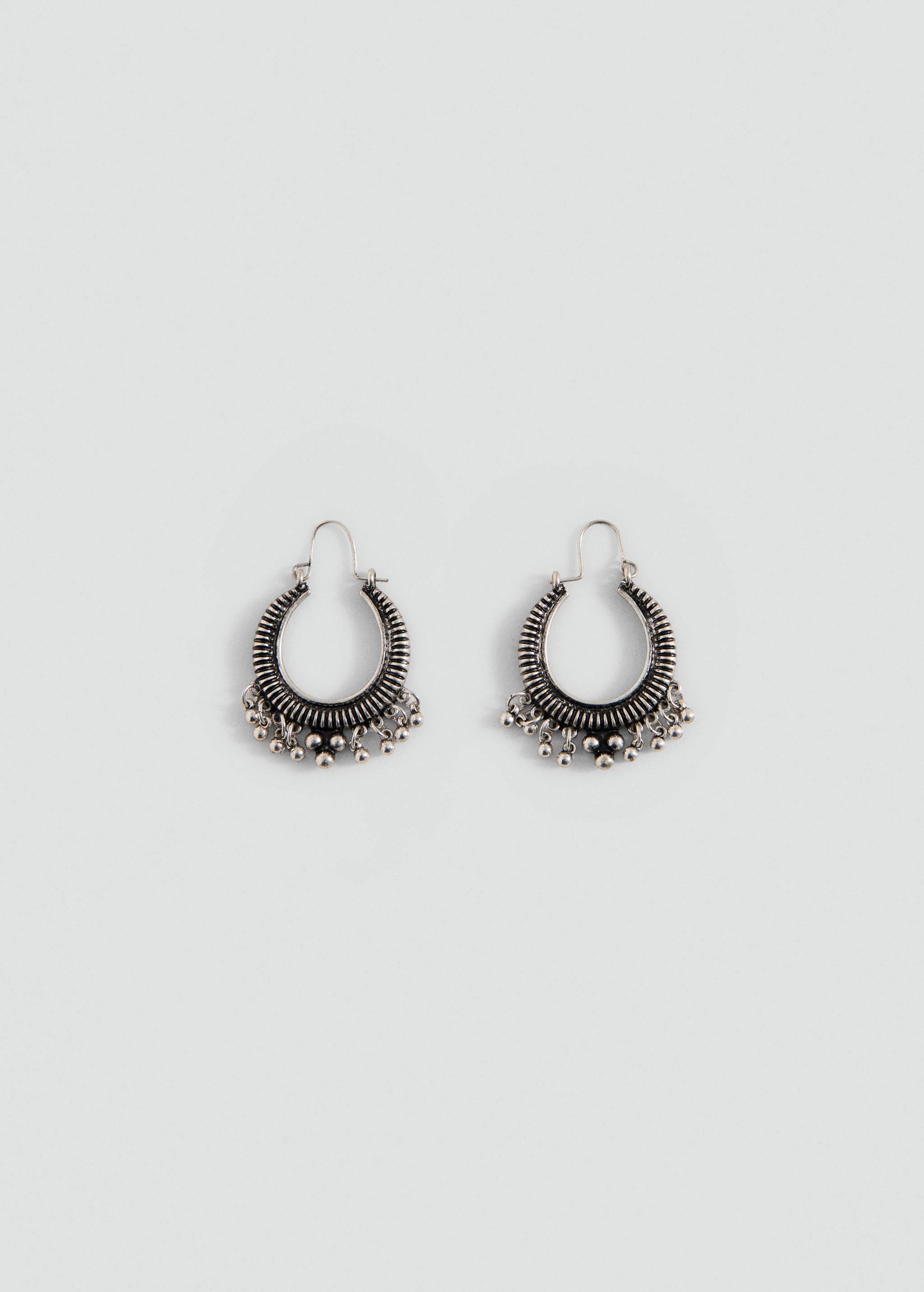 Bead hoop earrings - Article without model