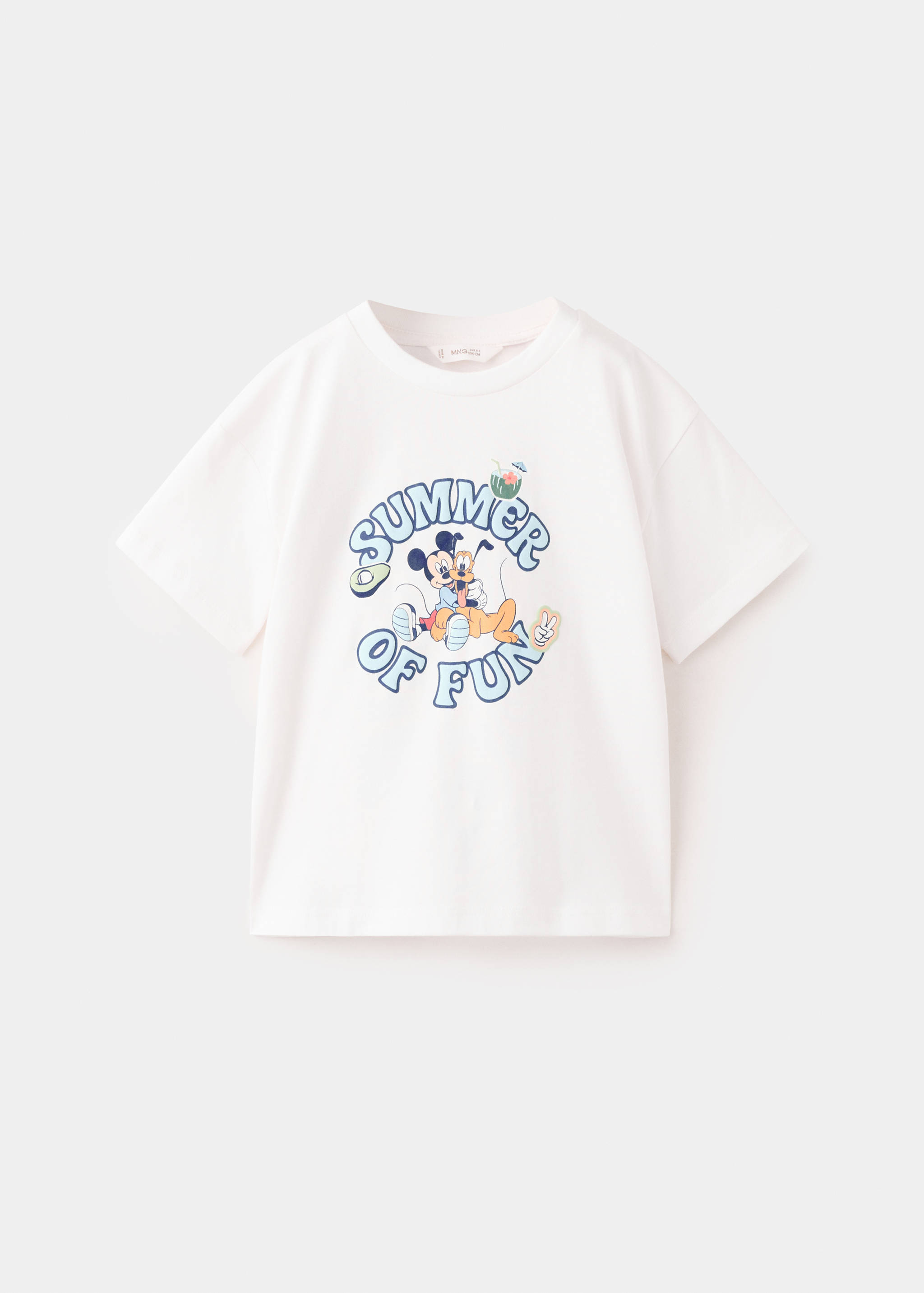 تي شيرت بطبعة ميكي ماوس - منتج دون نموذج