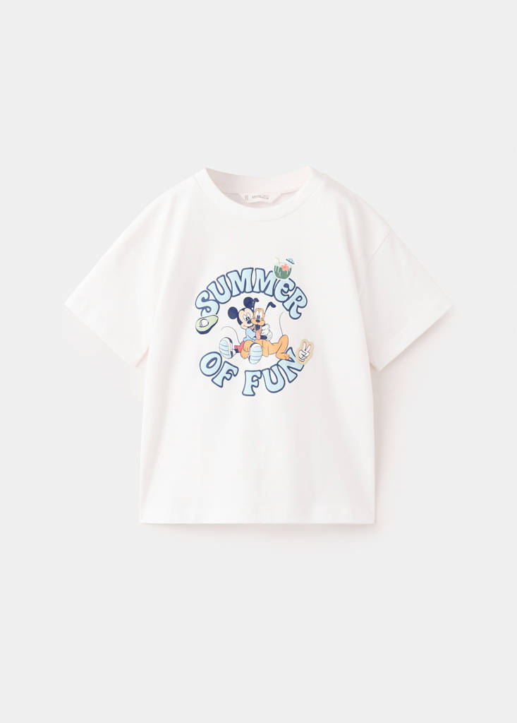 Mickey Mouse T-shirt — White
