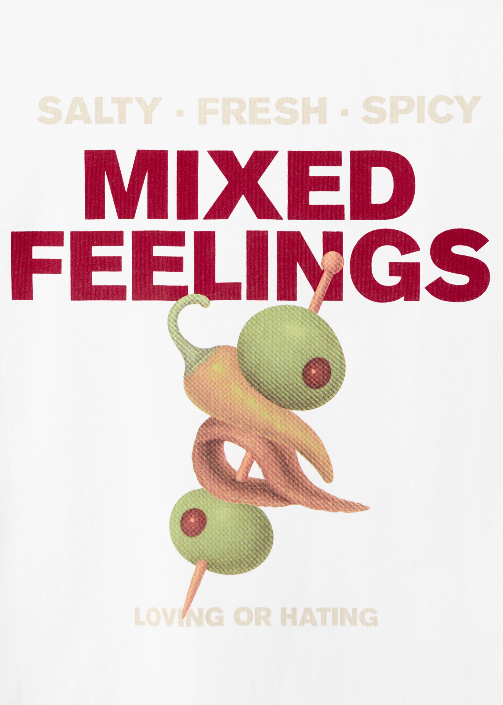 T-shirt imprimé manches courtes - Détail de l'article 0, Blanc cassé. Ref: 27017935-00.