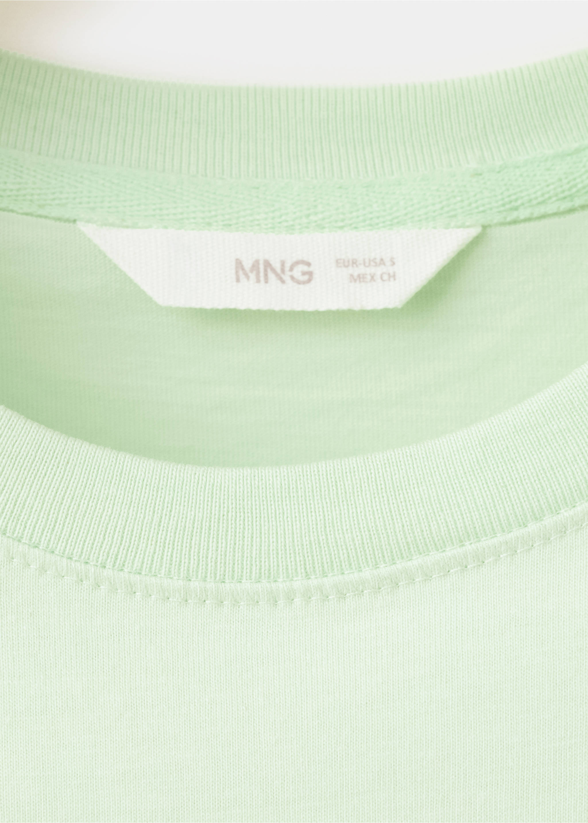 T-shirt en coton imprimé - Détail de l'article 0, Citron vert. Ref: 27017937-00.