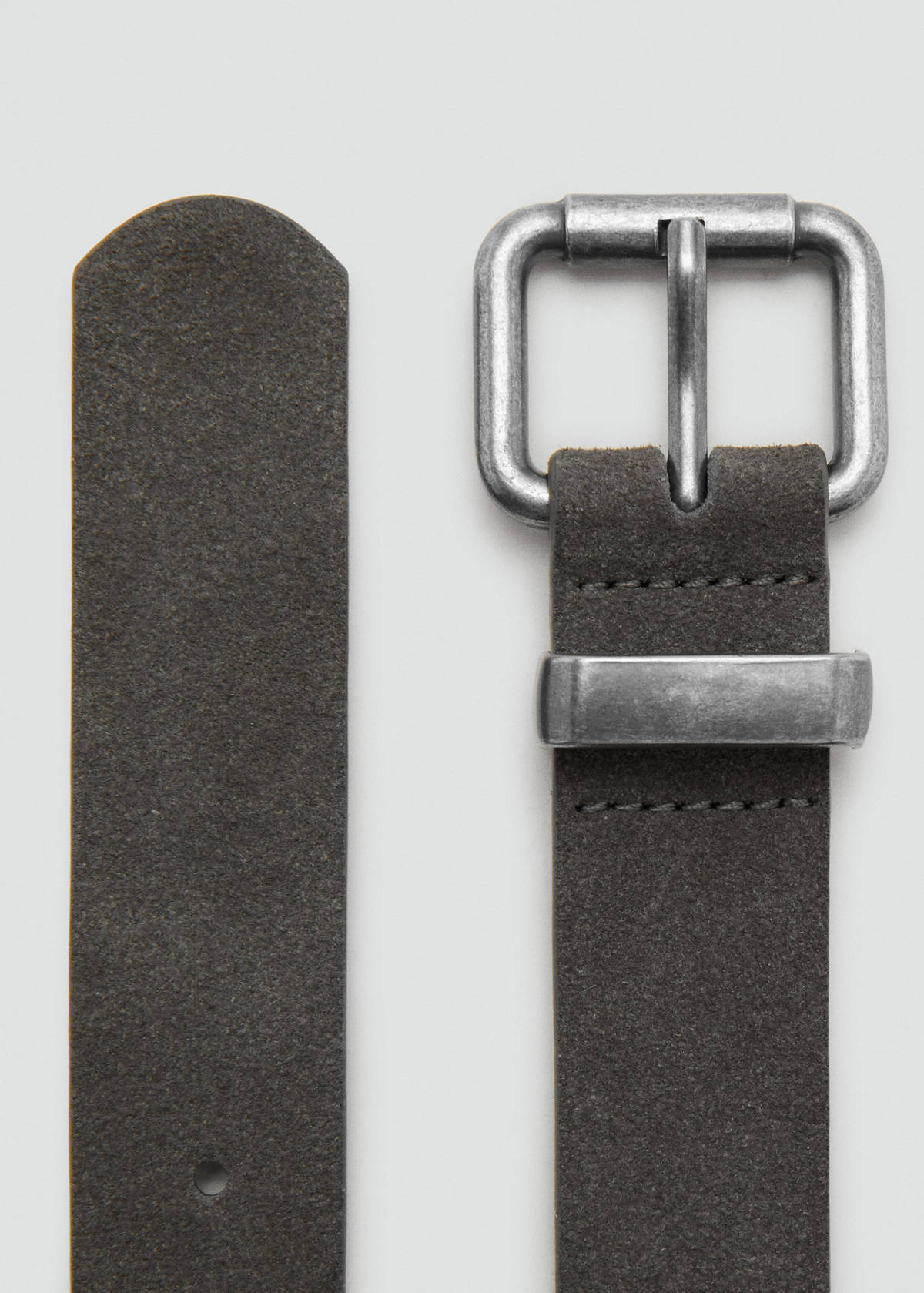 Studded belt — Grey