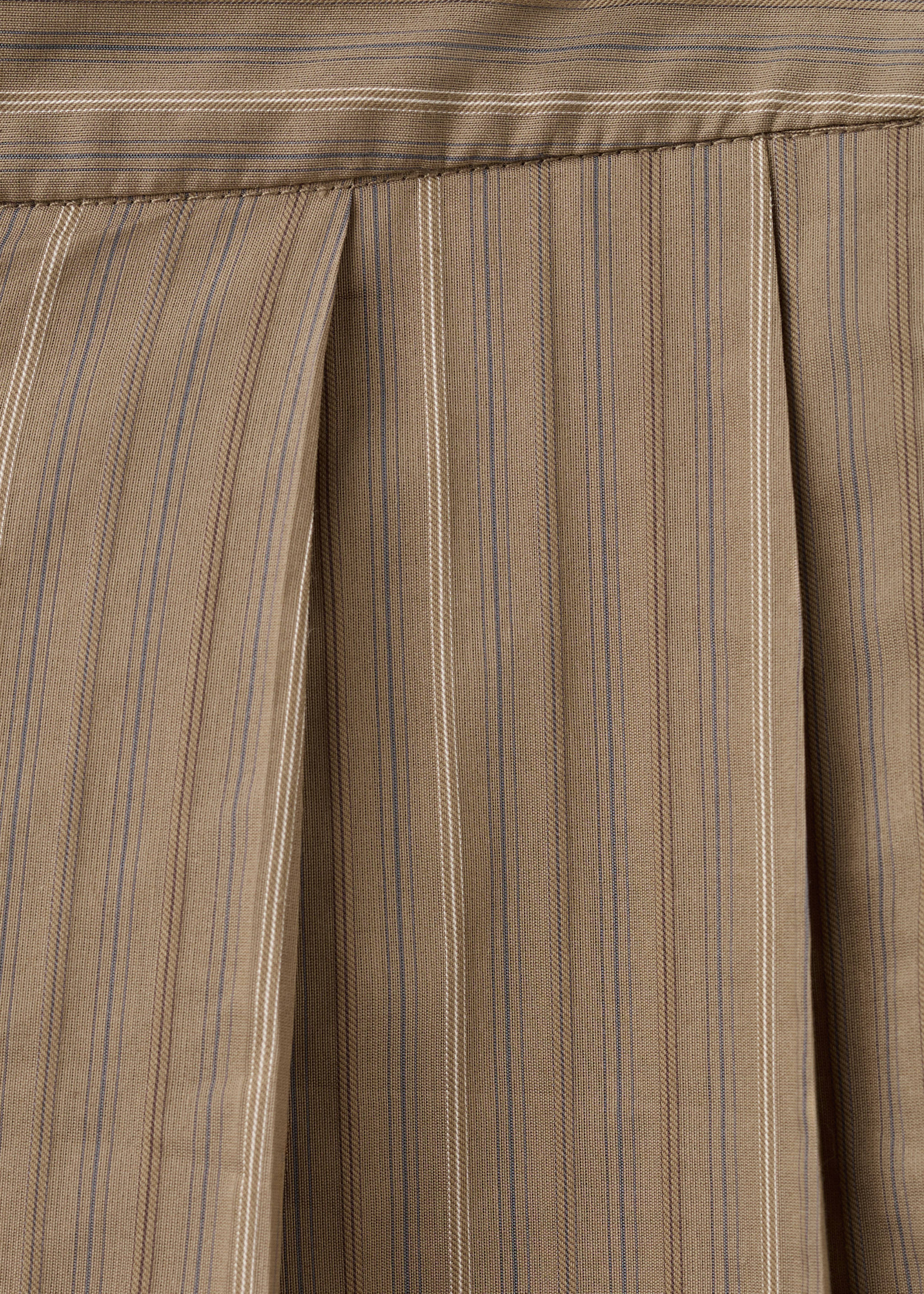 High-waist straight trousers - Details of the article 0