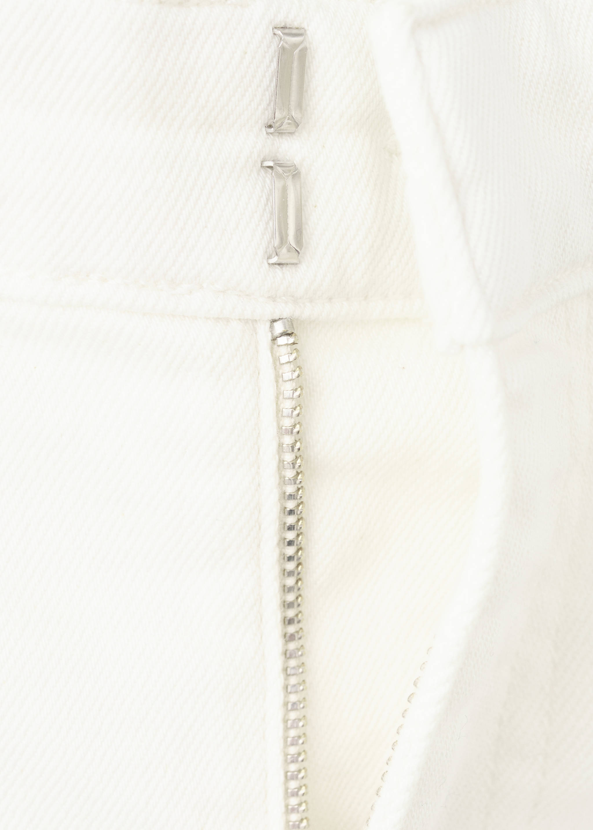 Wide leg mid-rise trousers with pockets - Details of the article 8