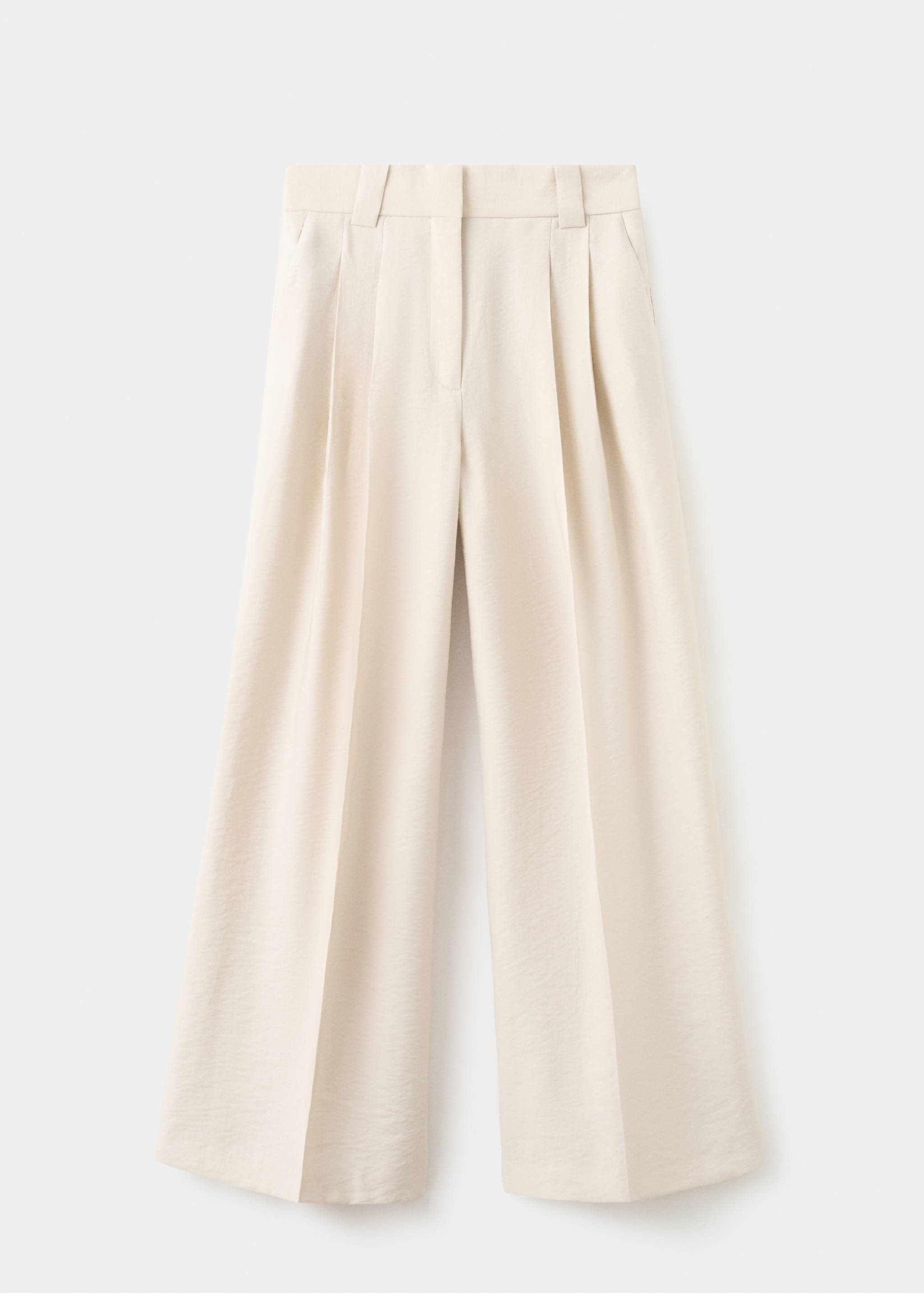 Wideleg lyocell trousers - Article without model
