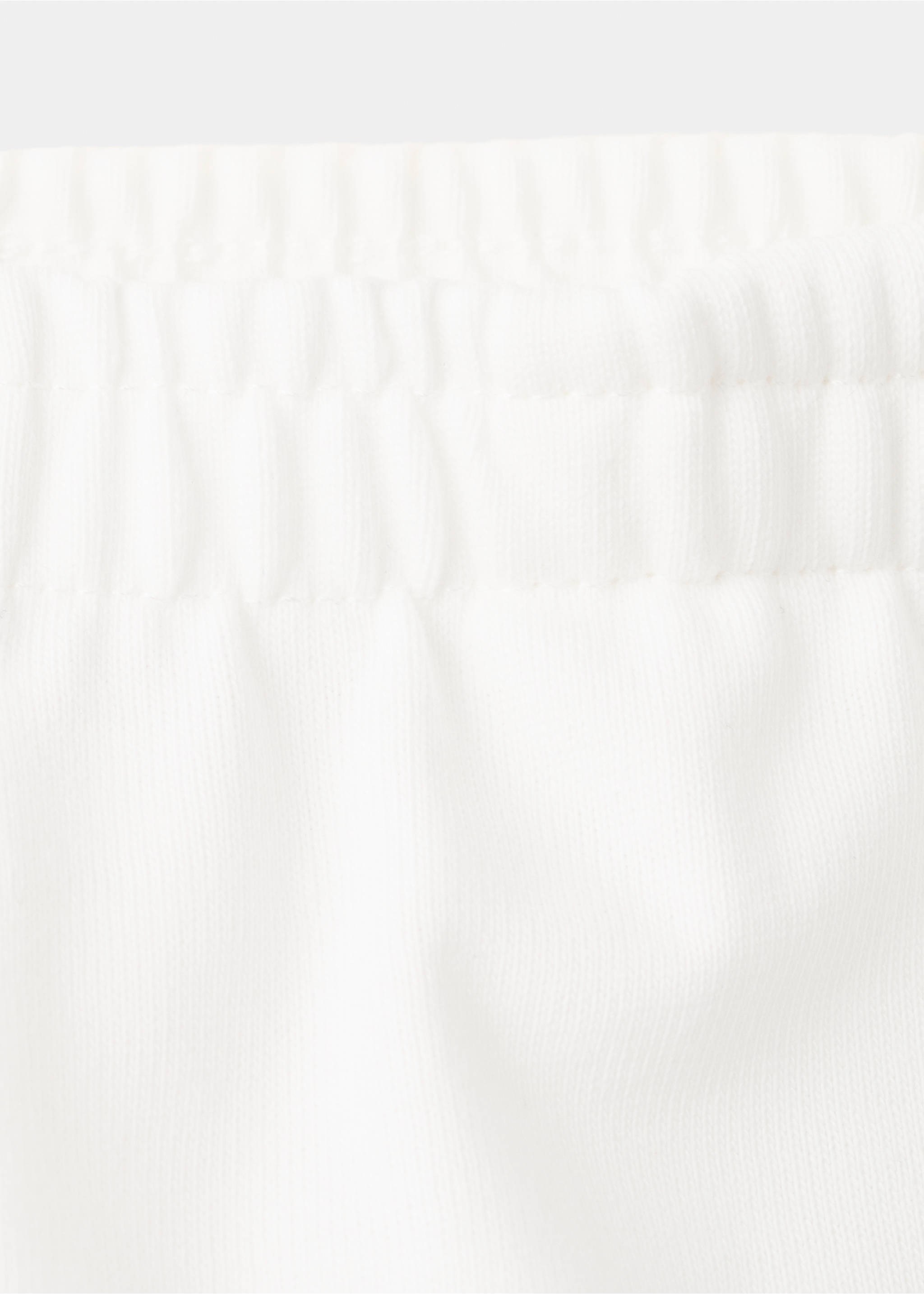 Cotton shorts - Details of the article 8, Off White. Ref: 27018264-00.