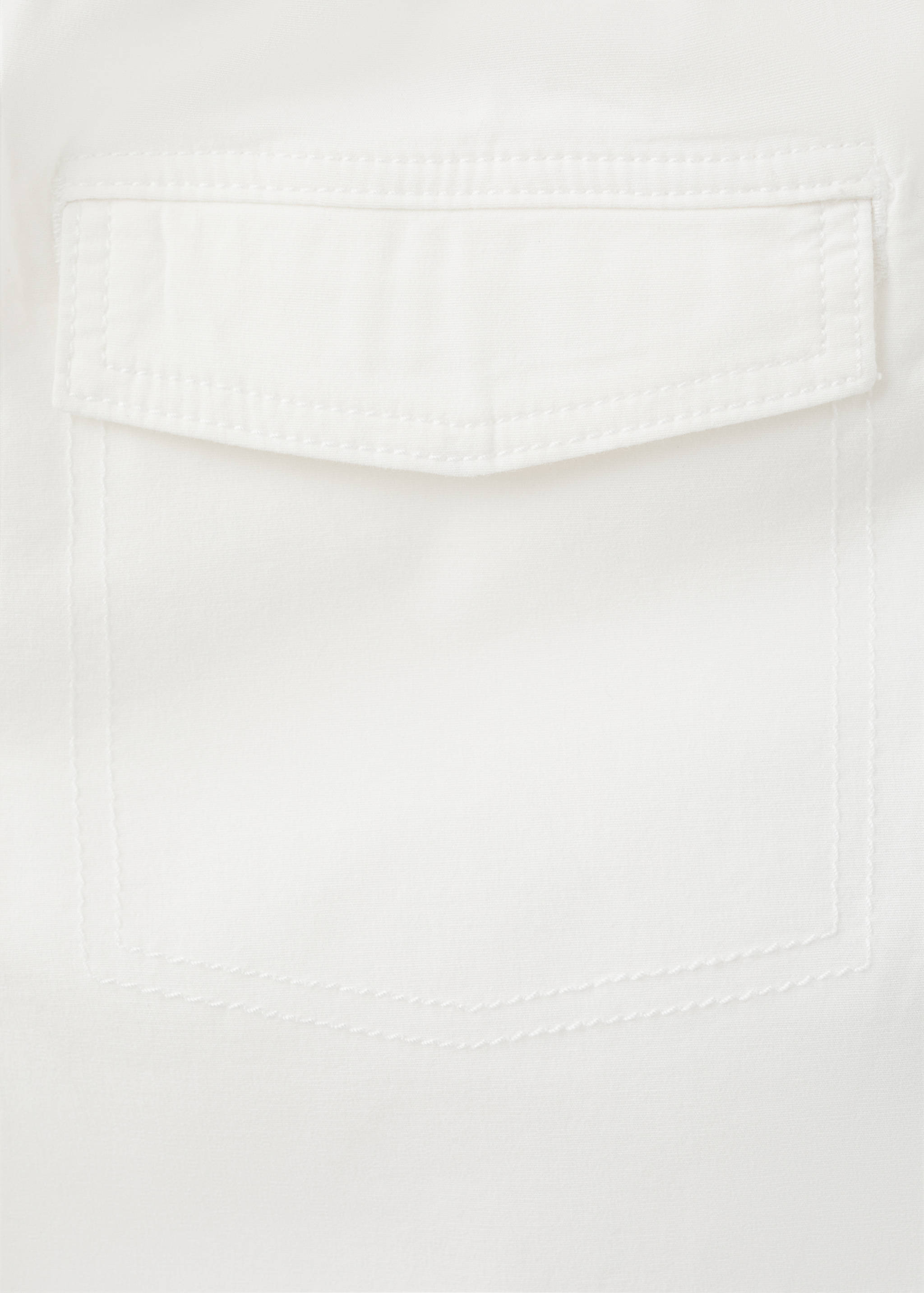 Cotton shorts with drawstring - Details of the article 0