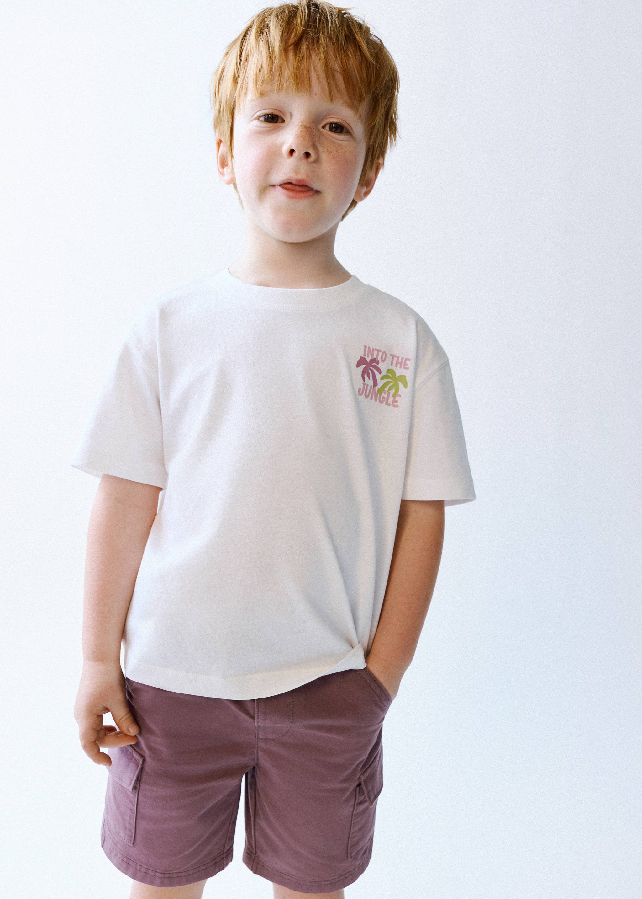 Cargo pockets Bermuda shorts - General plane