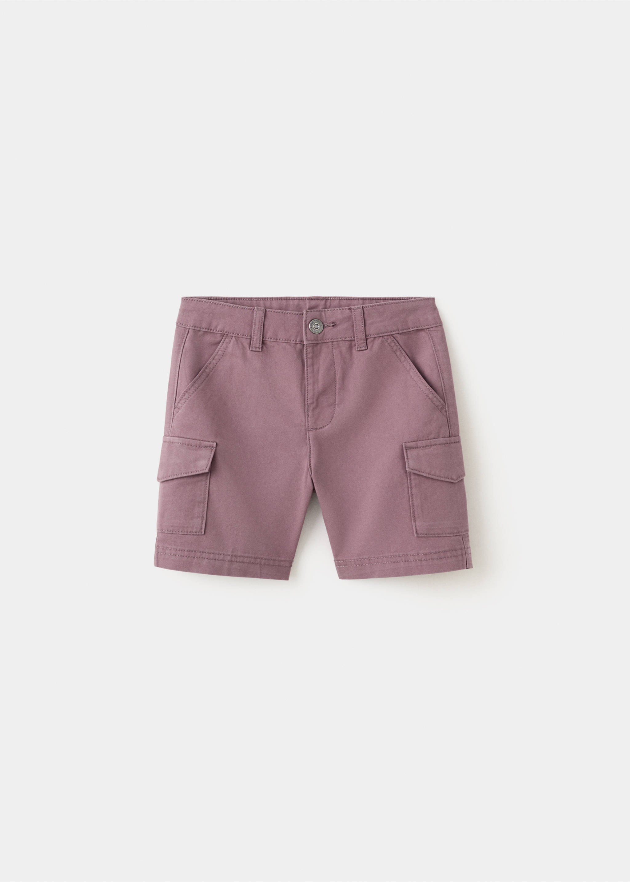 Bermudas bolsillos cargo - Artículo sin modelo, Morado. Ref: 27018270-00.